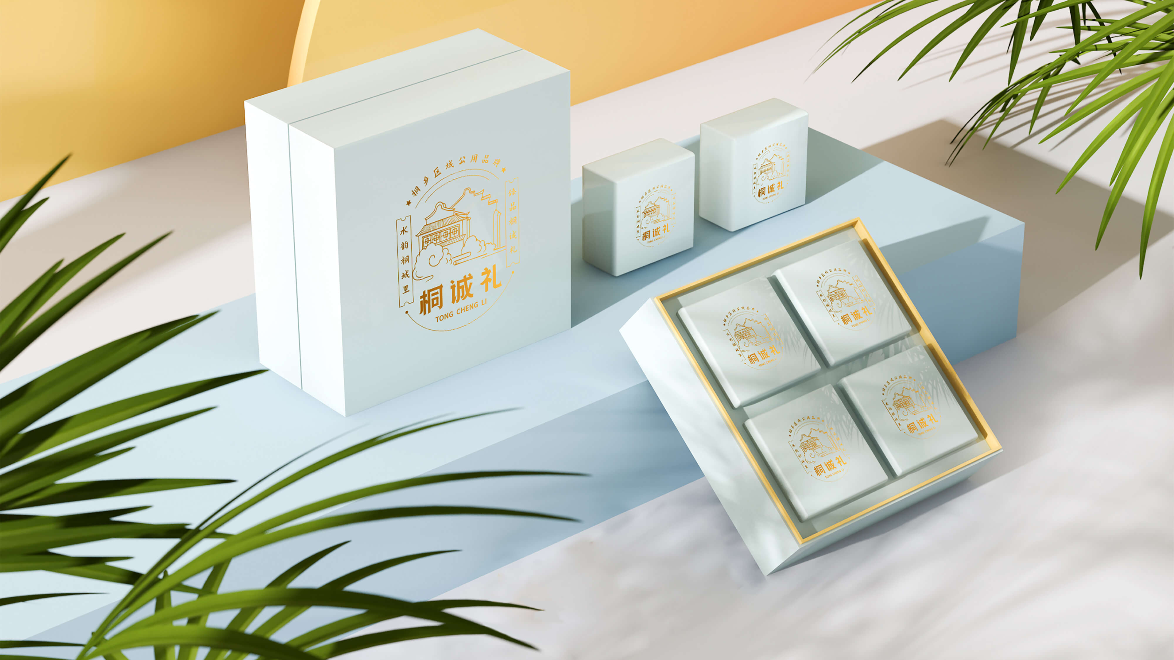 Gift box packaging，Product packaging，packing design，