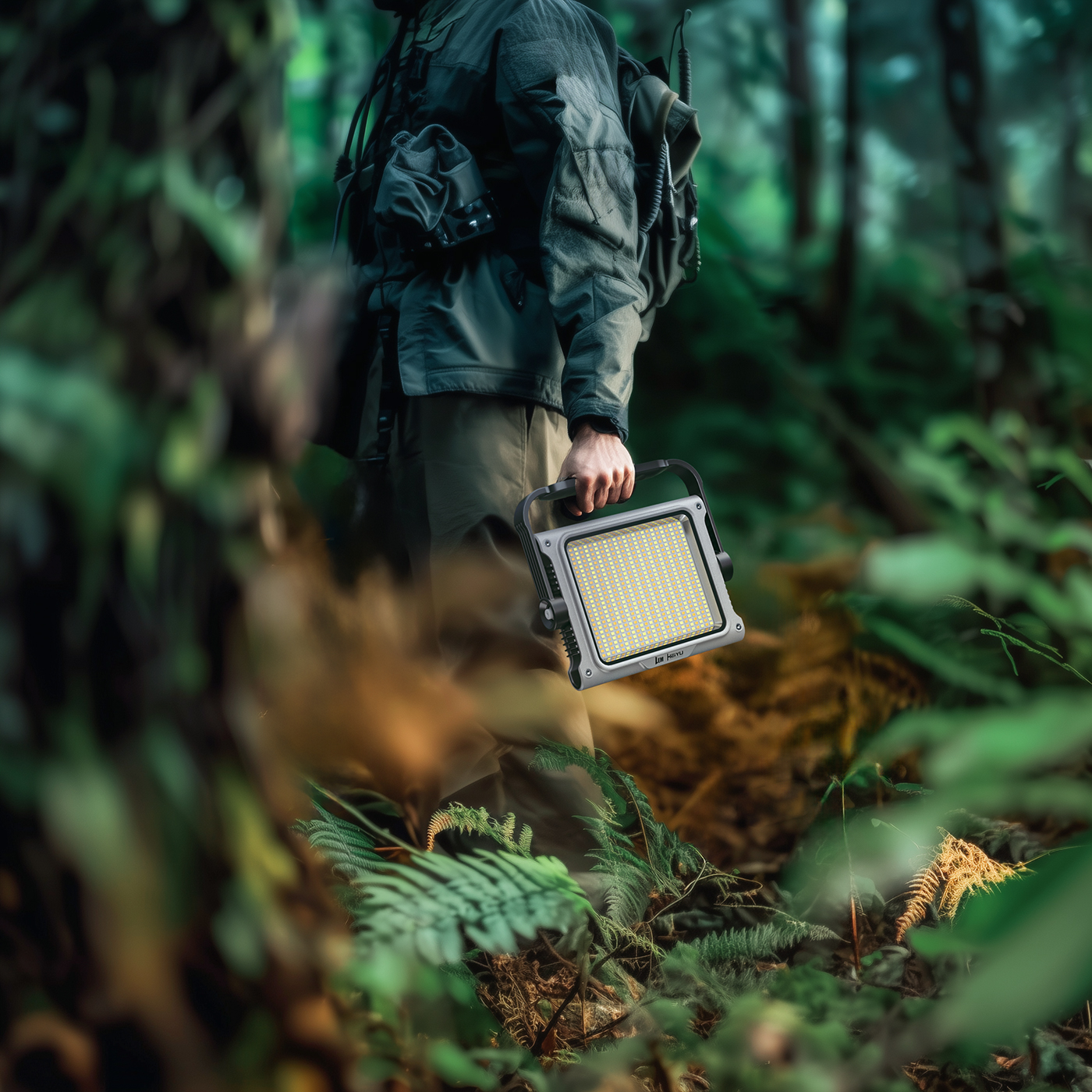 Super wide angle, large floodlight and long endurance，