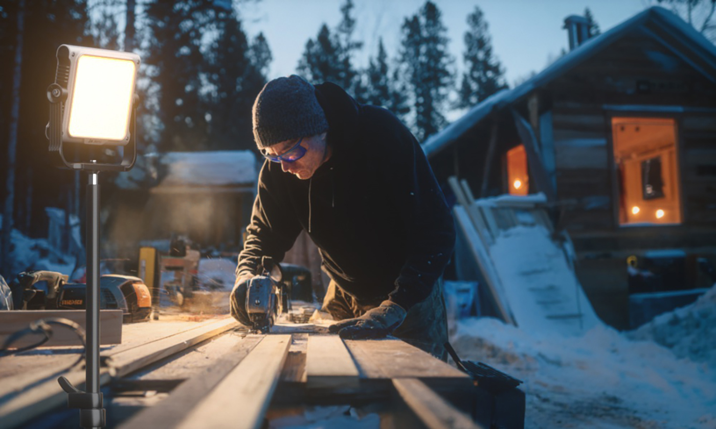 Super wide angle, large floodlight and long endurance，