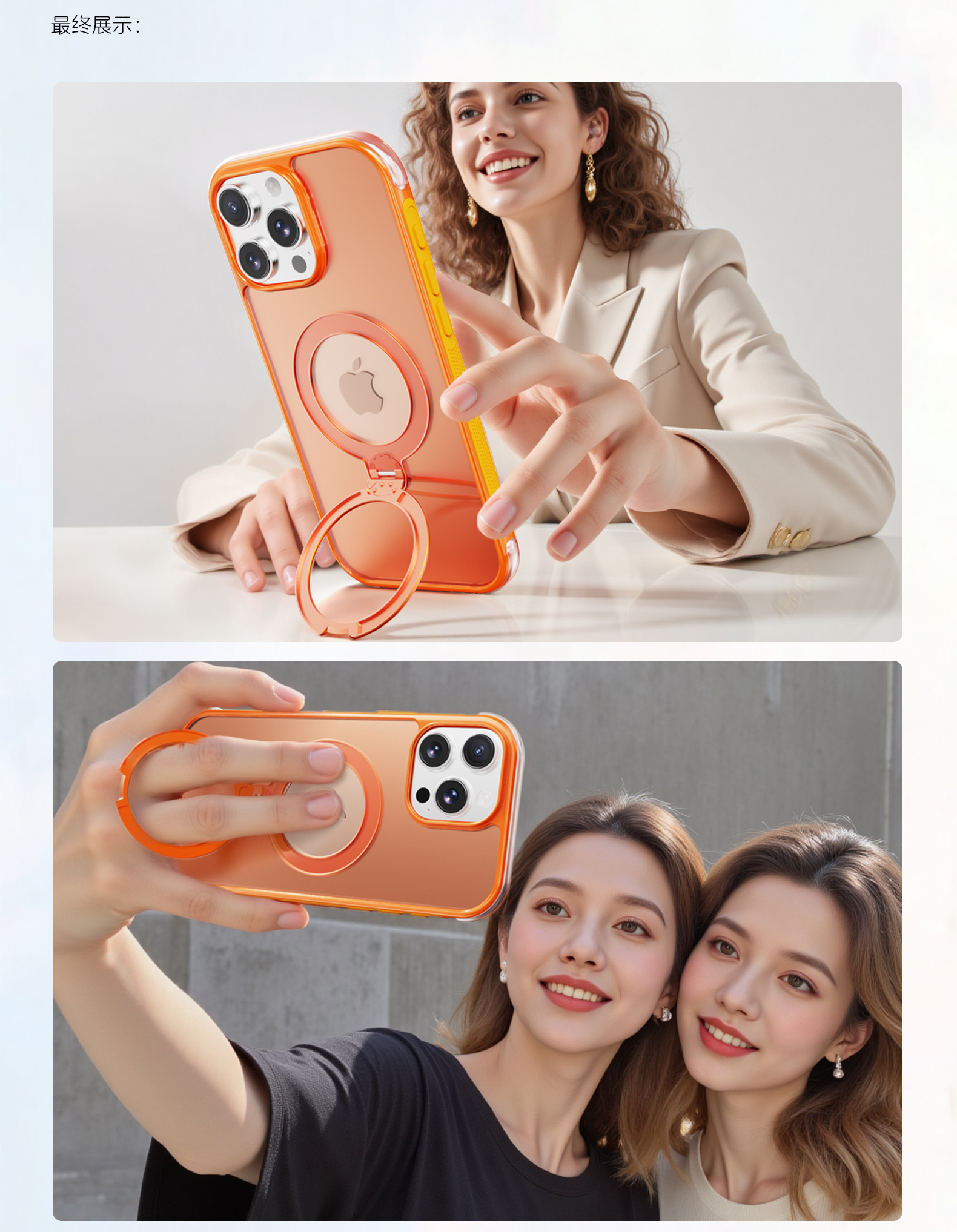 keyshot，Whole case design，Airbag phone case，Mobile phone case rendering，Rendering Design，3C products，