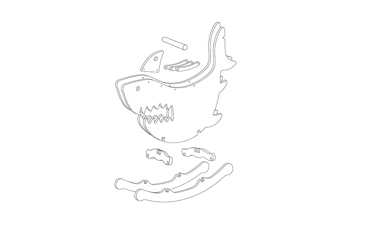 Animal World，hedgehog，fox，crocodile，lion，giraffe，rhinoceros，elephant，modern stylish，natural，Log material，truck，Tractor，automobile，vehicle，Animal modeling，Souptoys，jigsaw puzzle，Structure diagram，Rocking chair，Marine elements，octopus，shark，Bionics Design ，Wooden toys，children，Children's Toys，Toy design，