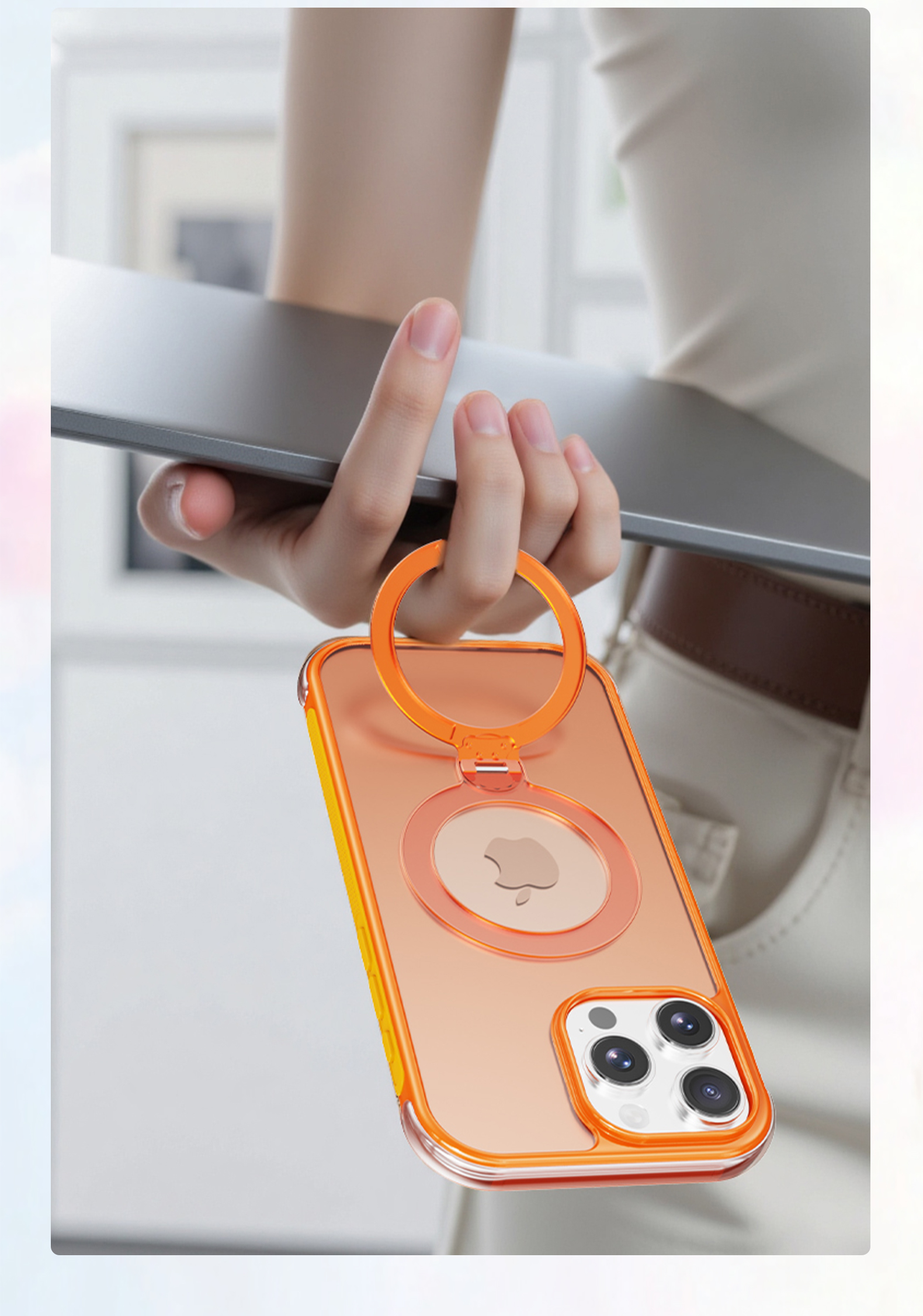 keyshot，Whole case design，Airbag phone case，Mobile phone case rendering，Rendering Design，3C products，