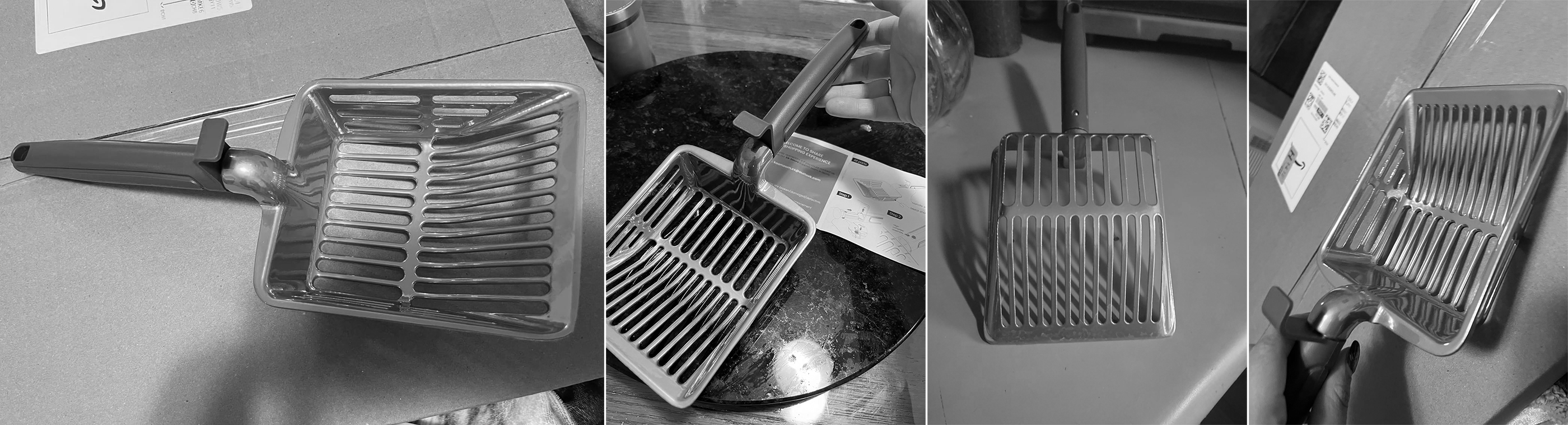 Metal Cat Litter Shovel，