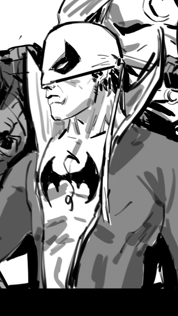 Marvel，Spider-Man，Meiman，cartoon，Daredevil，Design，poster，conceptual design，