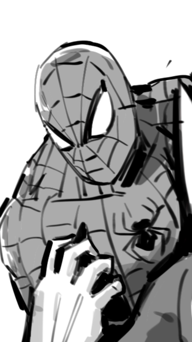 Marvel，Spider-Man，Meiman，cartoon，Daredevil，Design，poster，conceptual design，