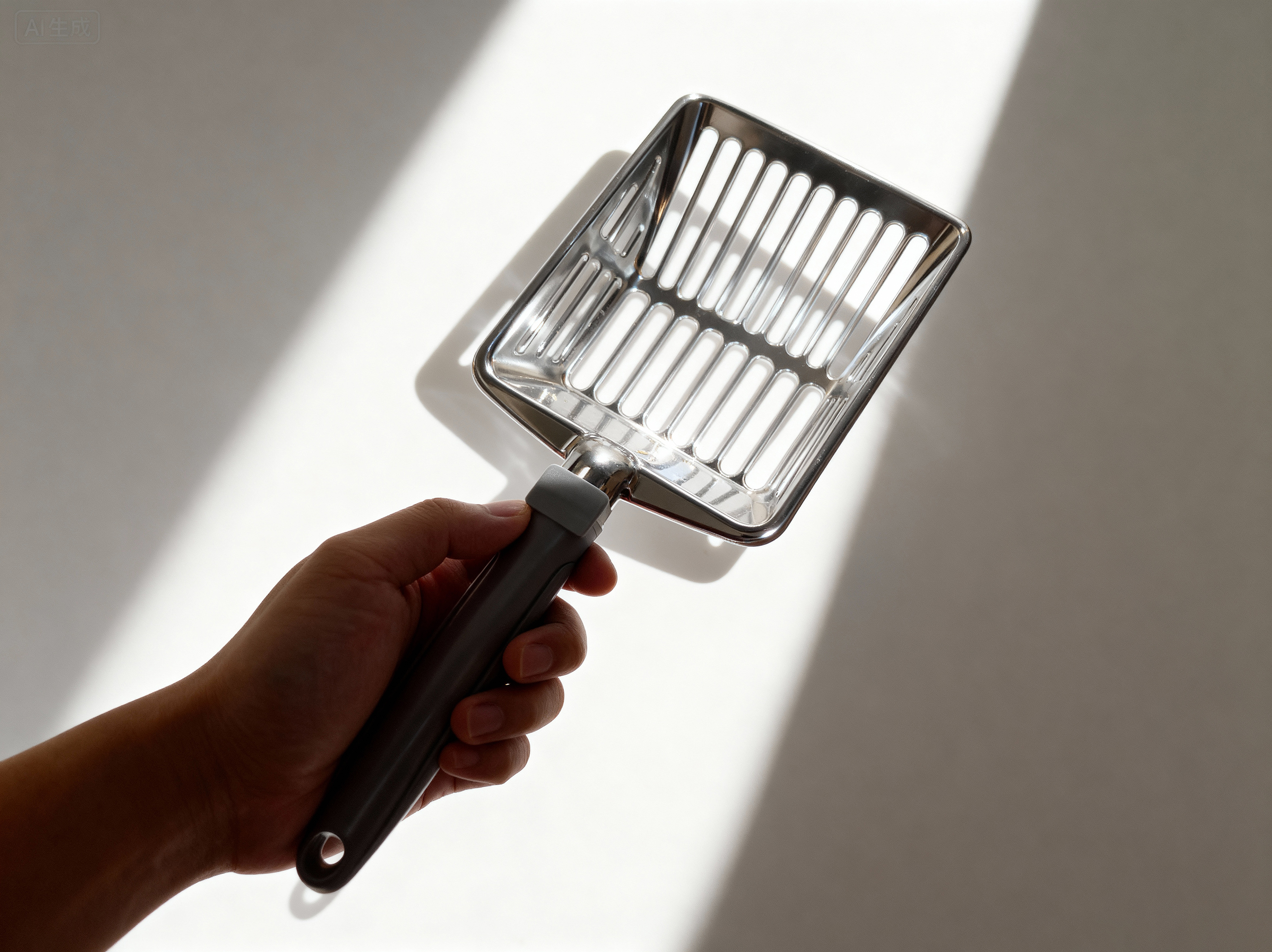 Metal Cat Litter Shovel，