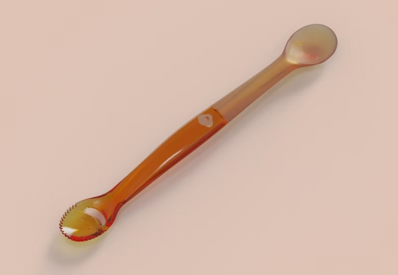 Mud Scraper，complementary spoon，Baby Care，silica gel，