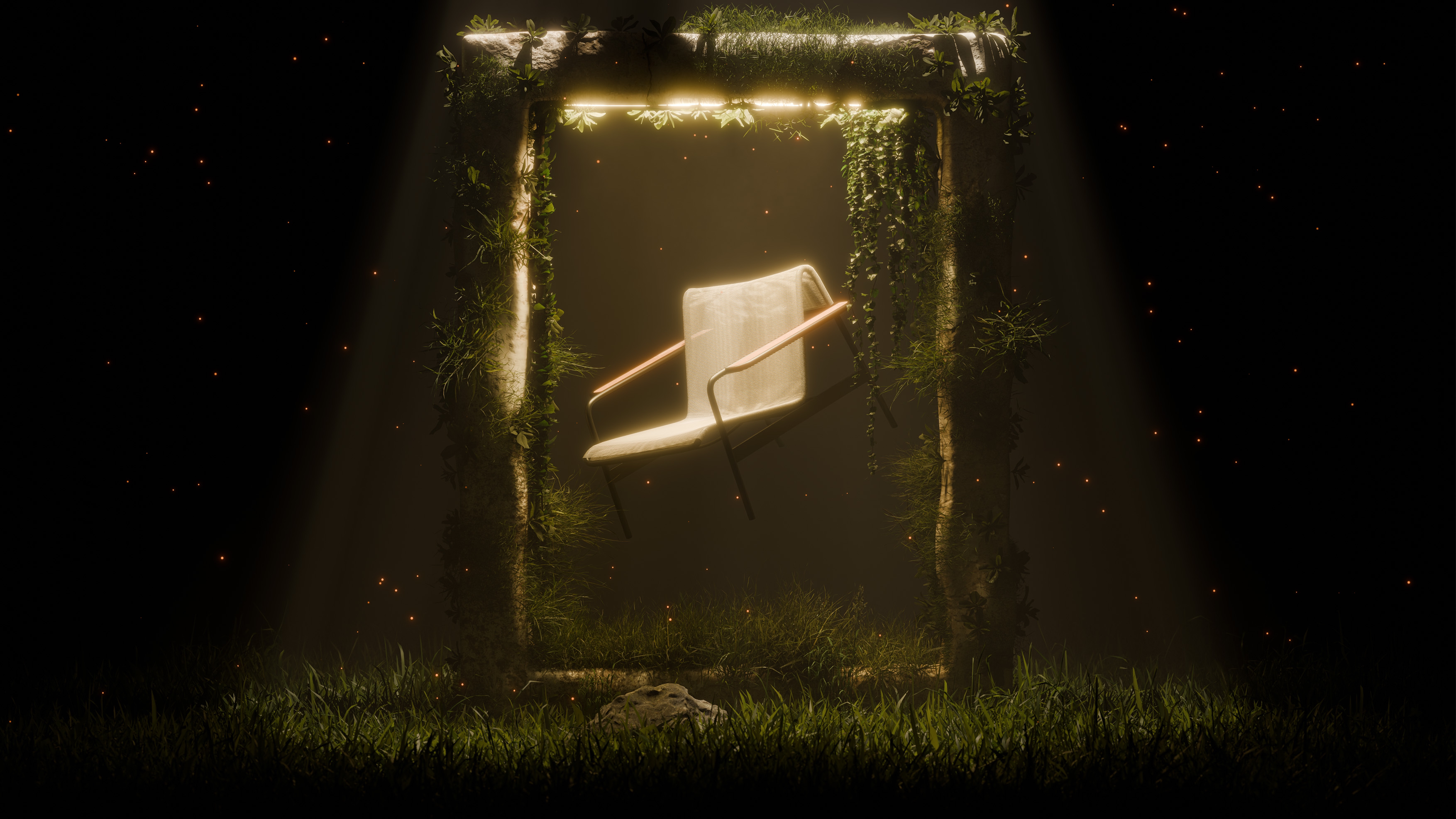 BLENDER，Render，practice，scene，Concept map，furniture，