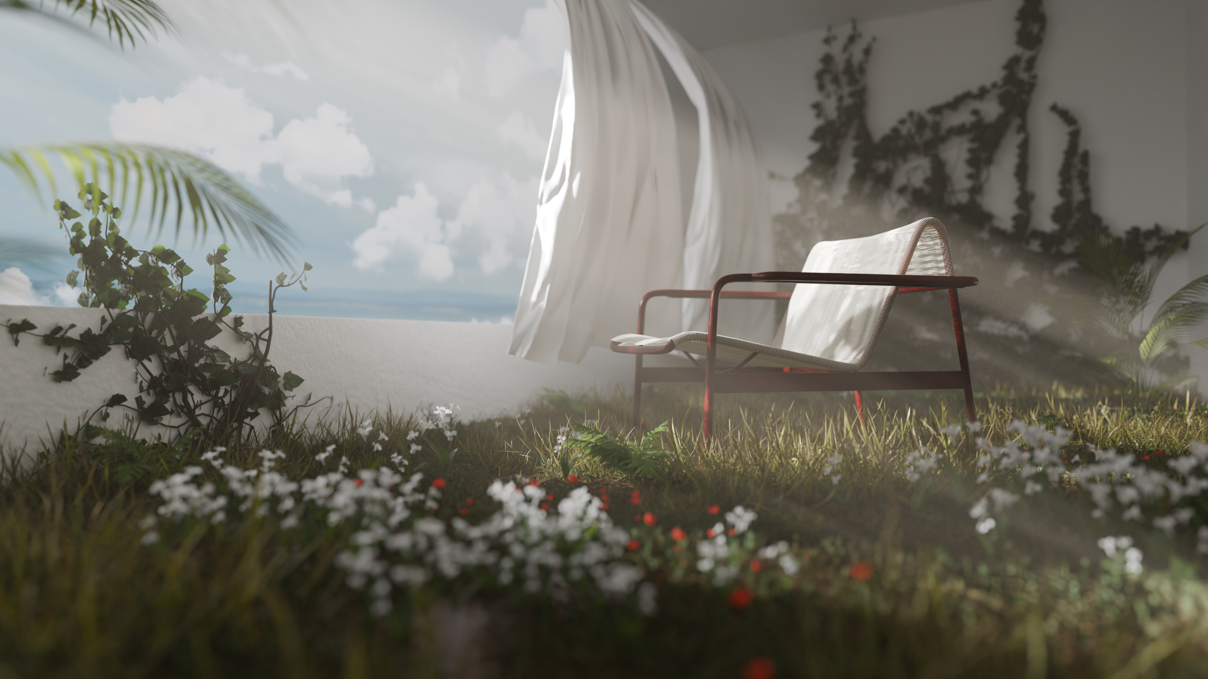 BLENDER，Render，practice，scene，Concept map，furniture，
