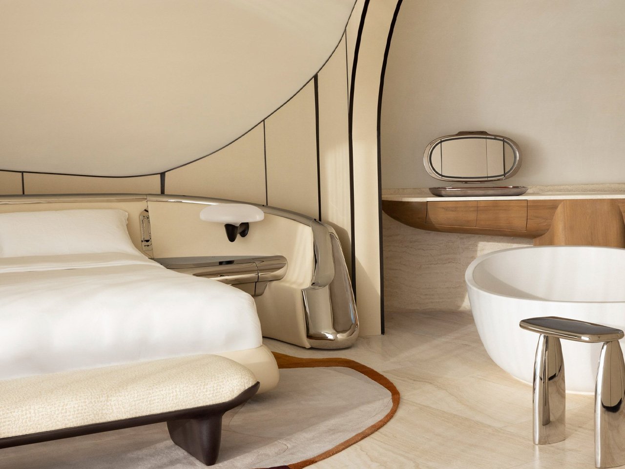 Red Sea Resort，Sustainable design，Solar Mirror House，Zero Carbon Vacation，Swimming pool，