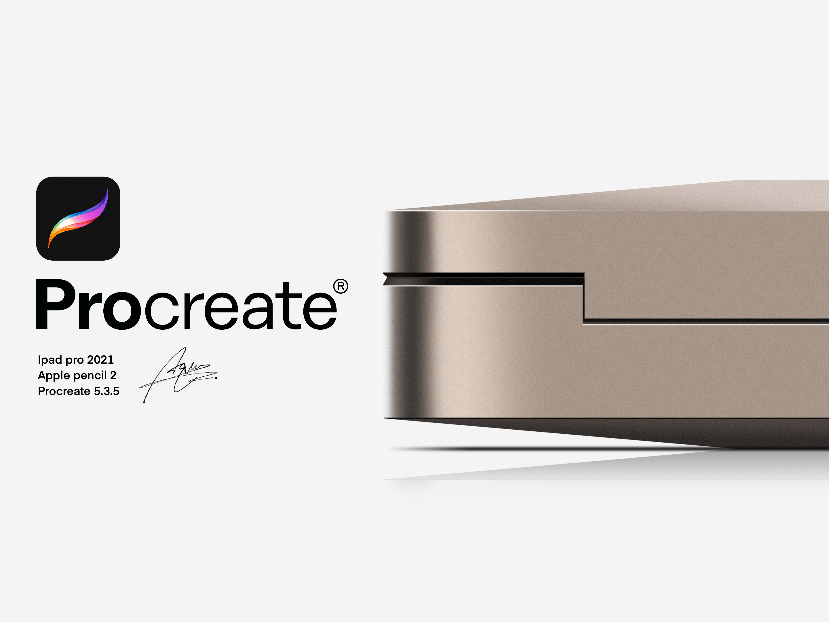 Procreate，industrial design，Ubee ，