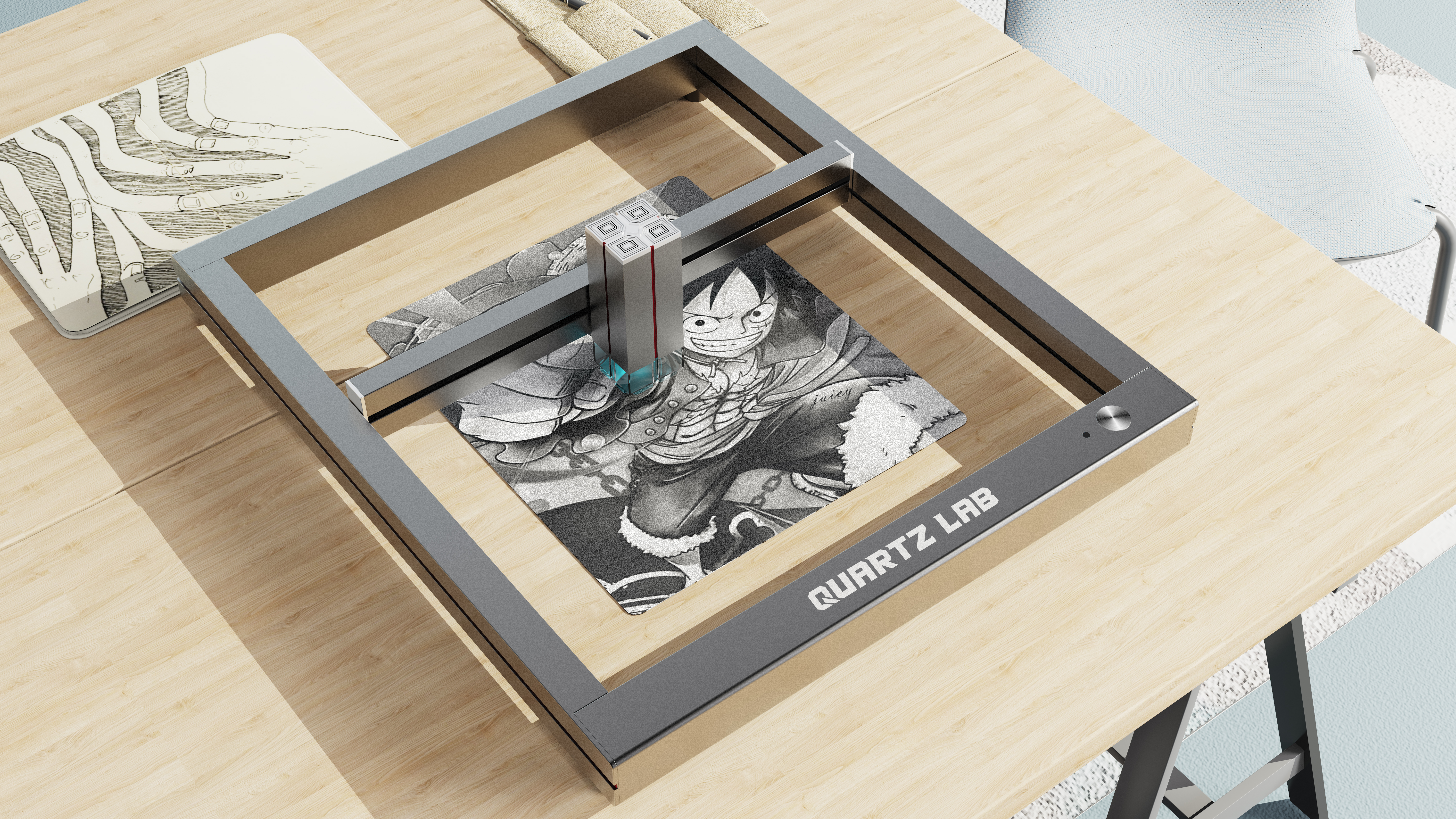 Laser engraving machine，