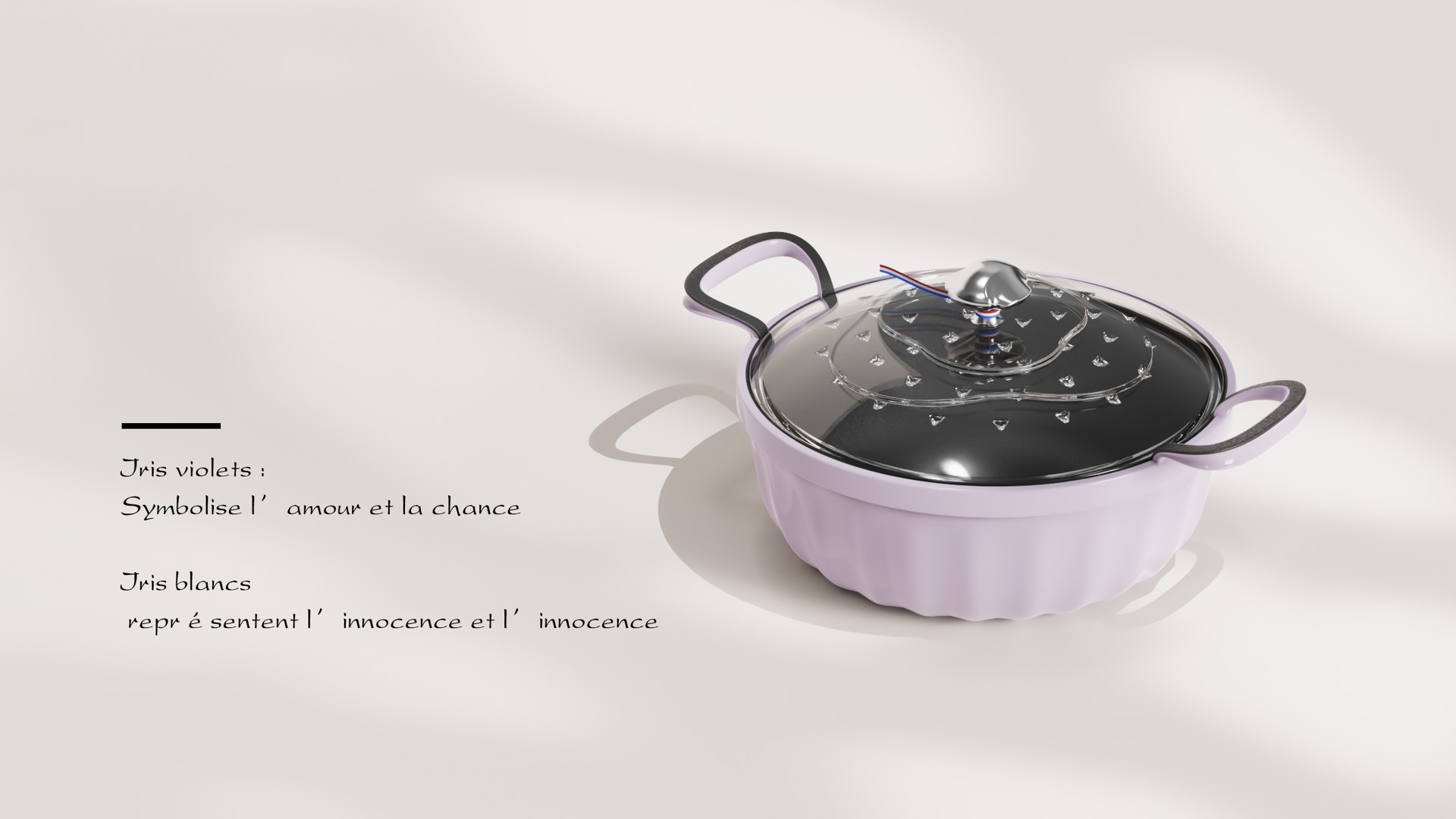 Enamel pot，Light luxury，French，Soup pot，cookware，