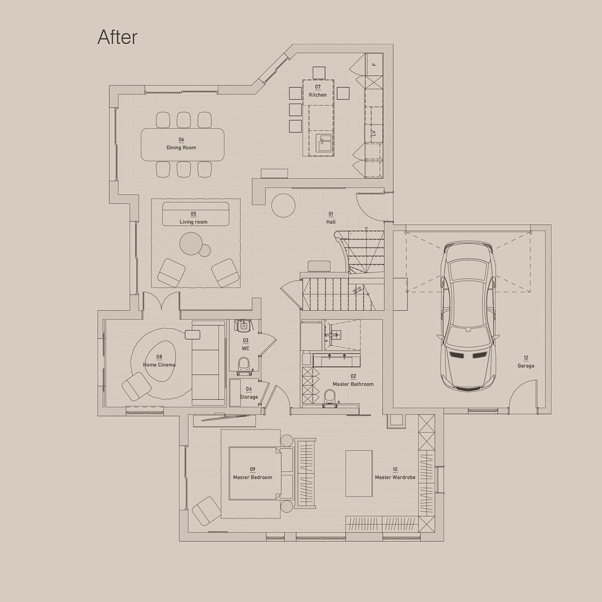 Interior design，Home design，furniture，ALEX VILLAGE，