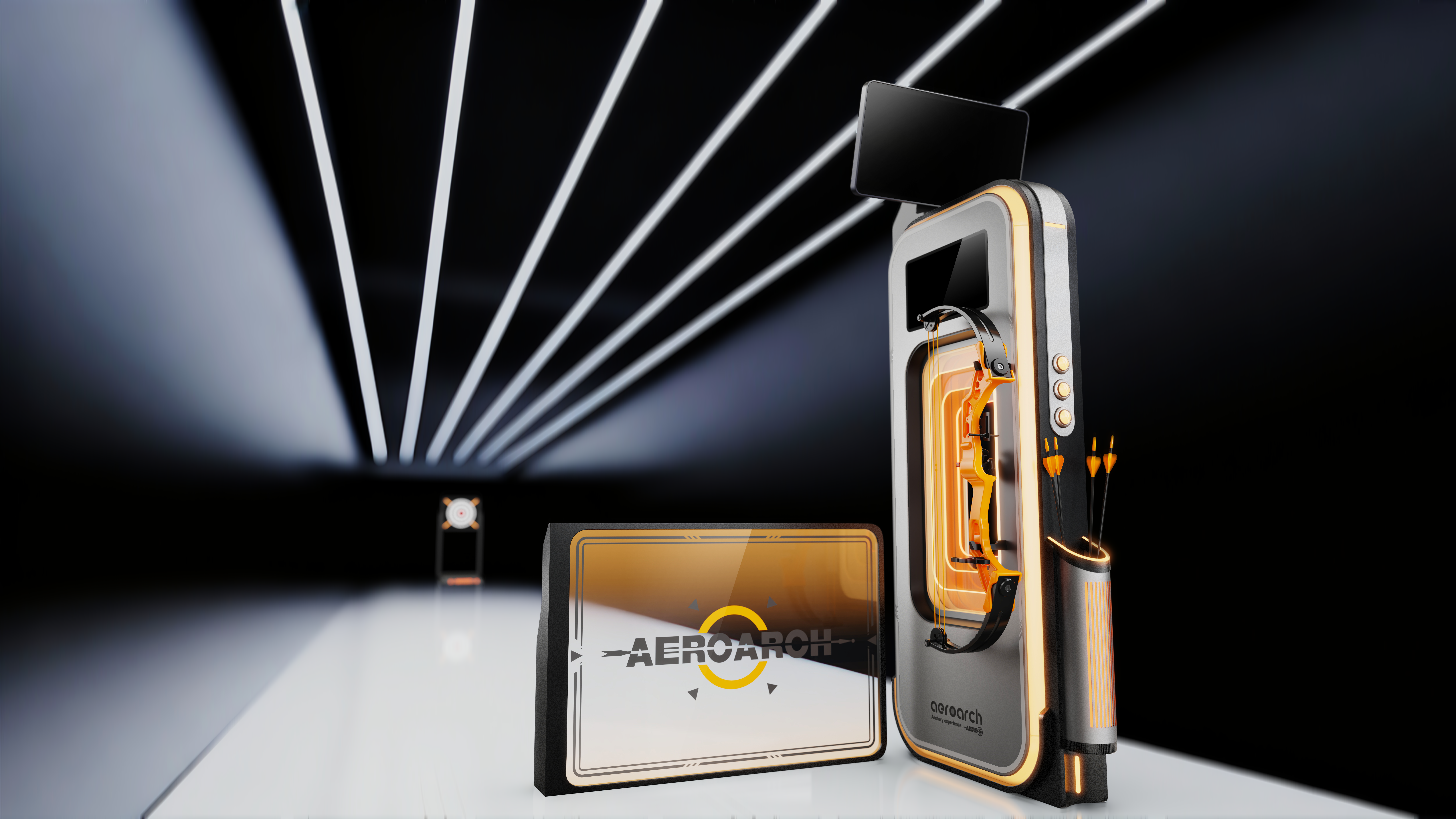 Sports equipment，shooting sports，industrial design，Amusement equipment，recreational machines，Digital Archery，Sports equipment，