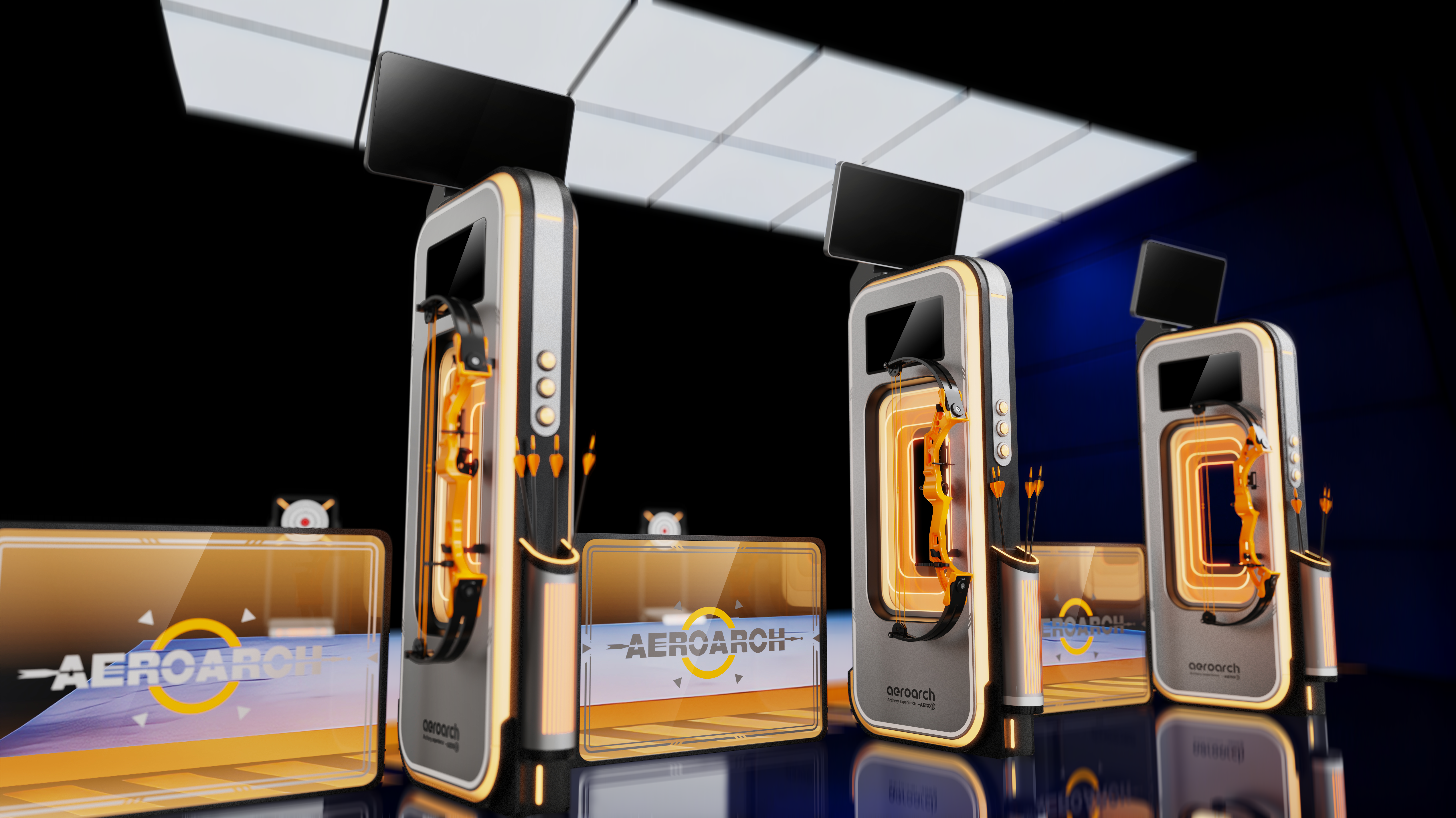 Sports equipment，shooting sports，industrial design，Amusement equipment，recreational machines，Digital Archery，Sports equipment，