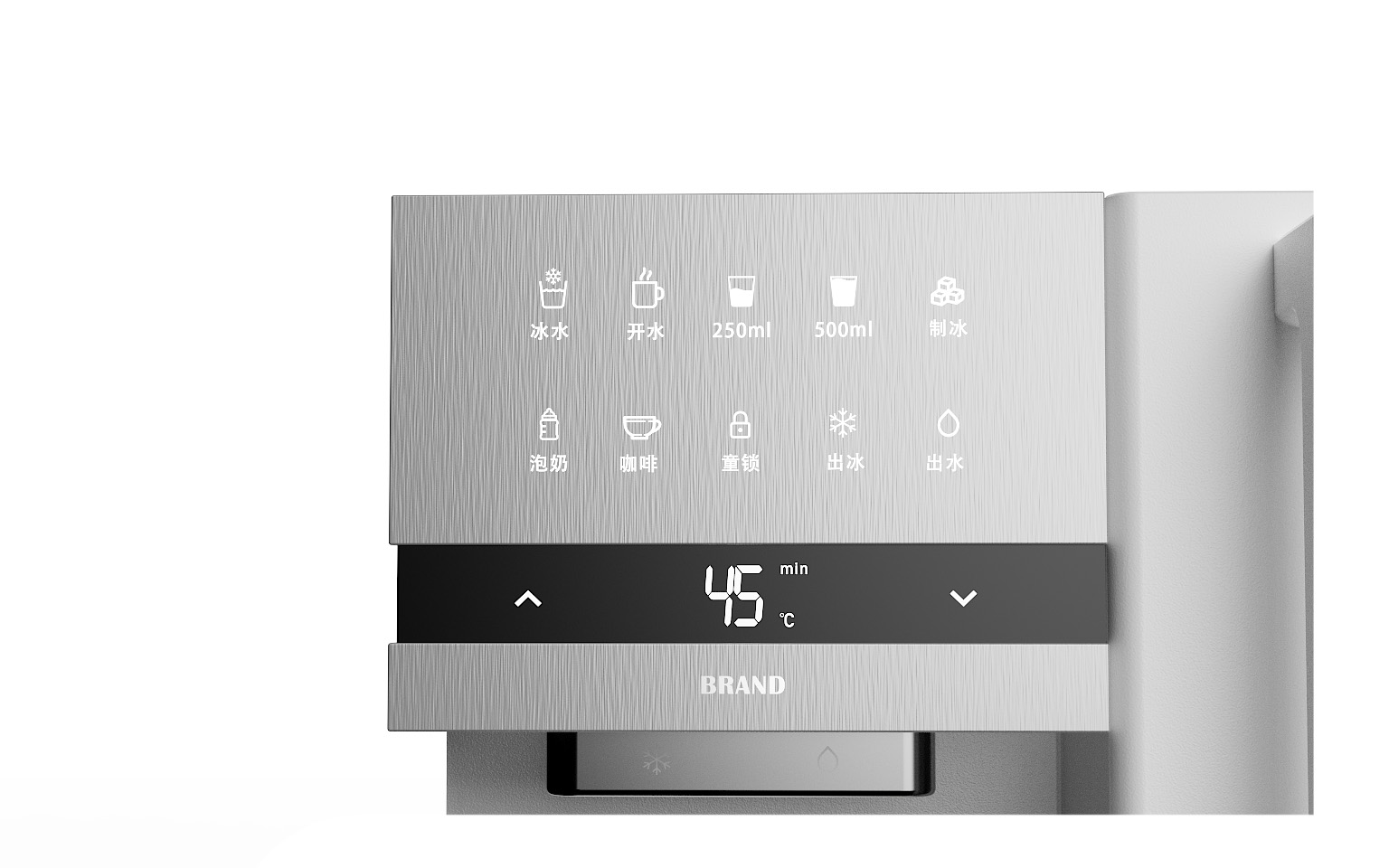 Water purifier，Ice making，household electrical appliances，Simplicity，interactive，