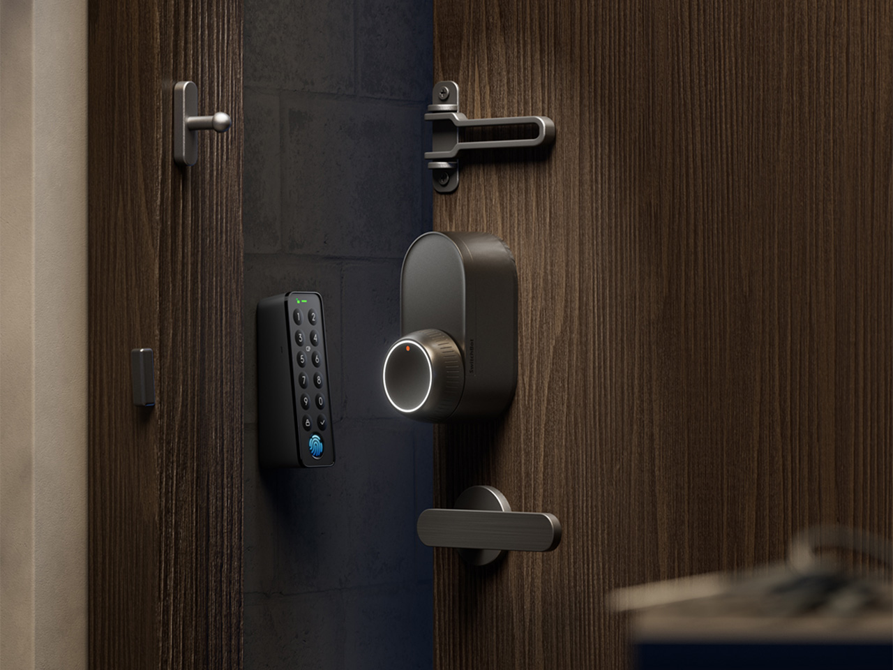 SwitchBot，Family safety，Biometric door lock，Smart home，Door Lock Upgrade，