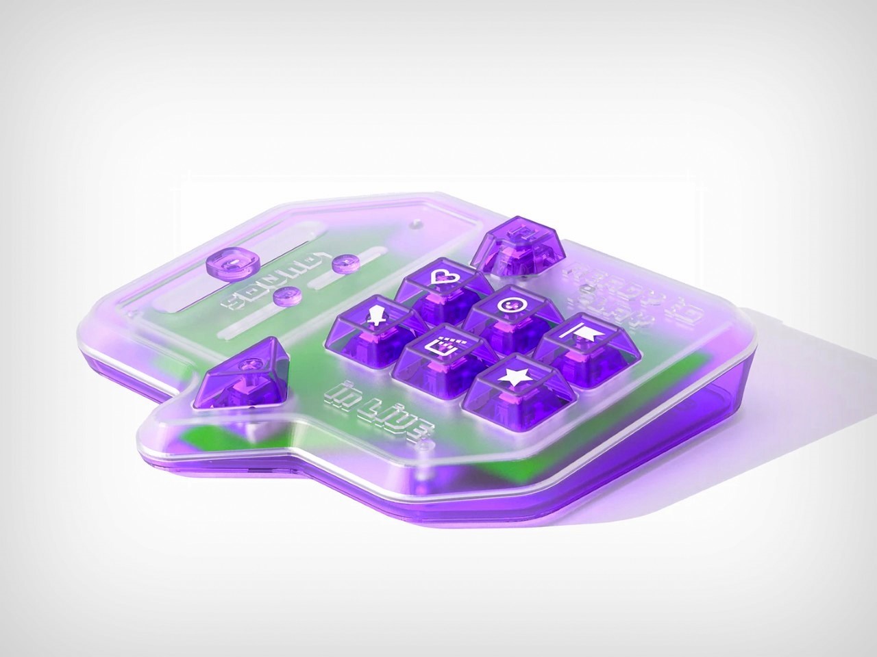 Live console，Twitch macro keyboard，Live tools，Minimalist design ，