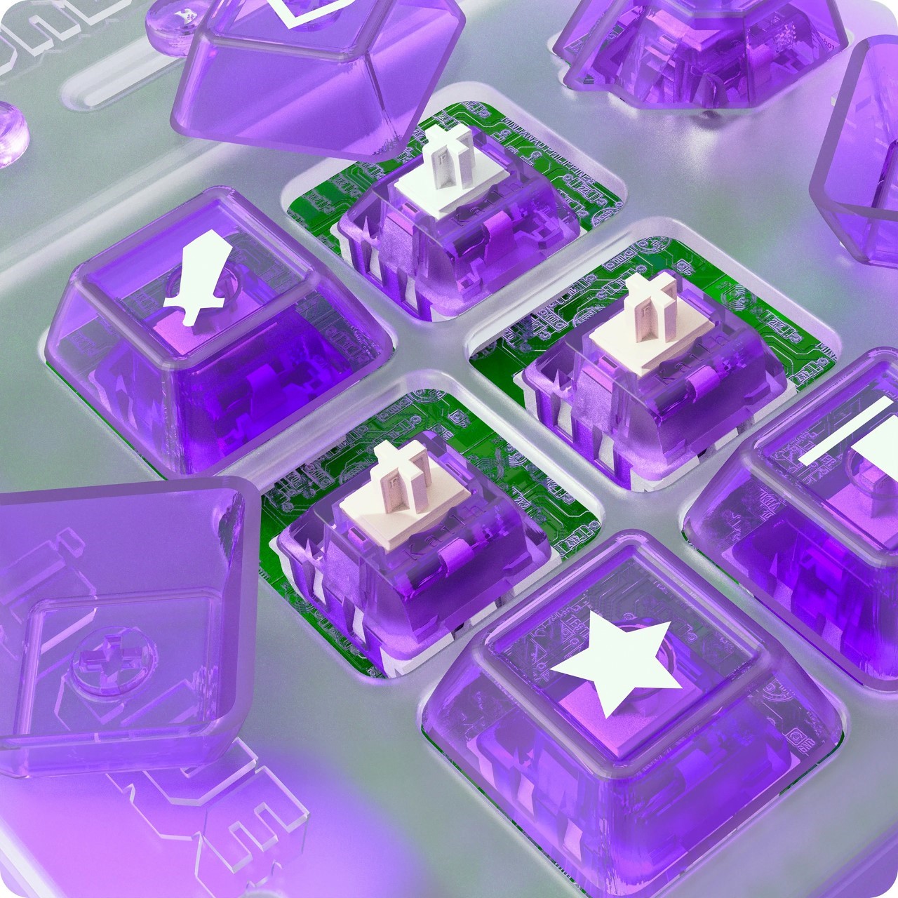 Live console，Twitch macro keyboard，Live tools，Minimalist design ，