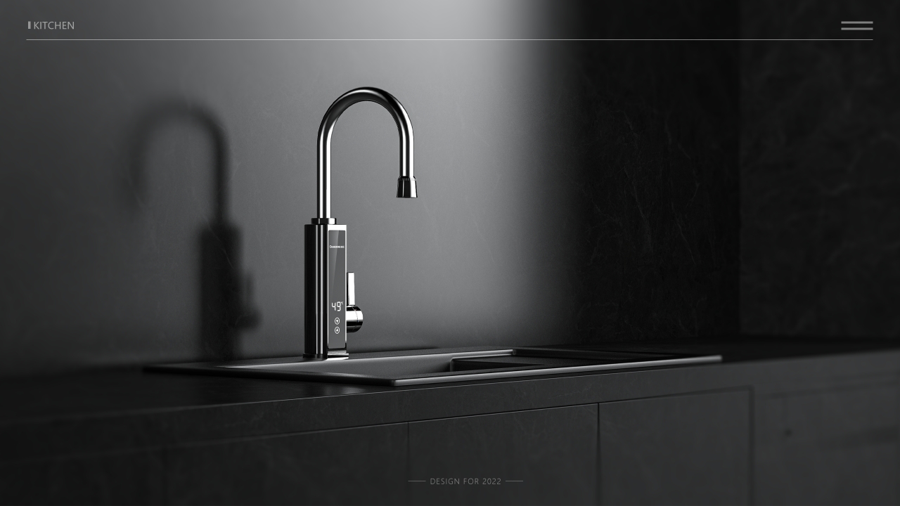 Bathroom design，Heating faucet，Instant heat，304，product design，modelling，Household products，Original design，
