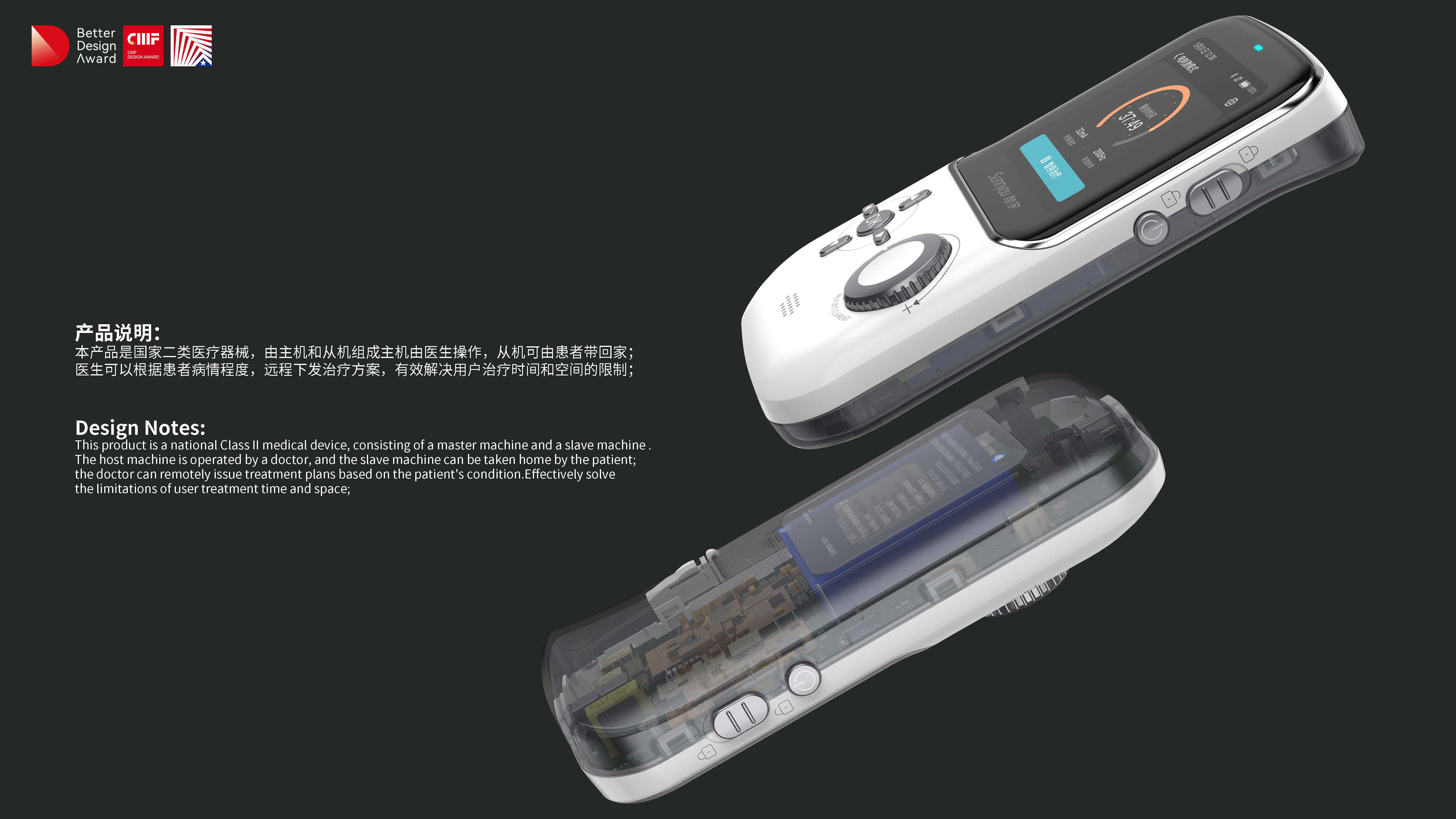 B end/C end，hold，medical care，biofeedback technology，CMF Application，