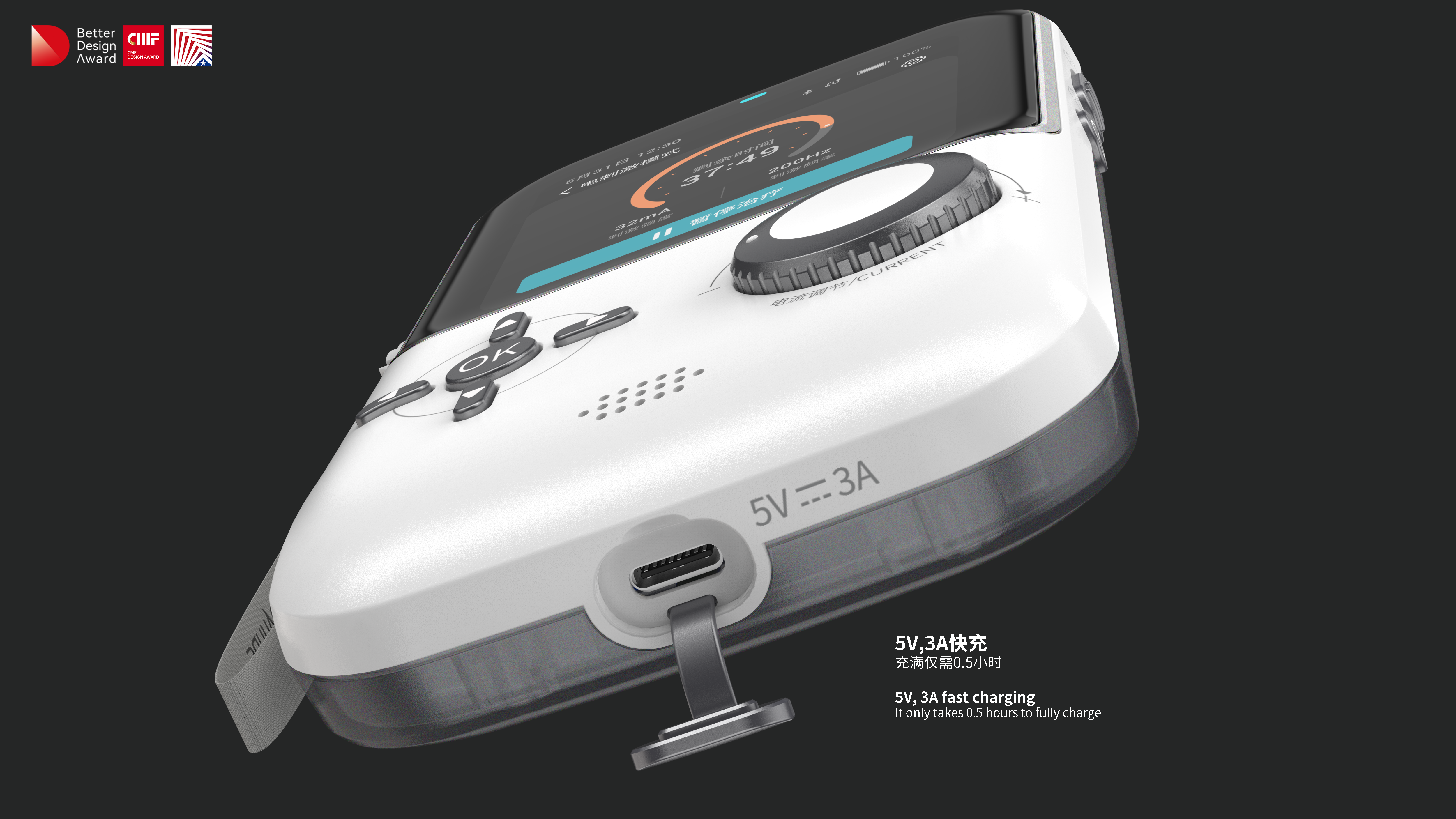 B end/C end，hold，medical care，biofeedback technology，CMF Application，