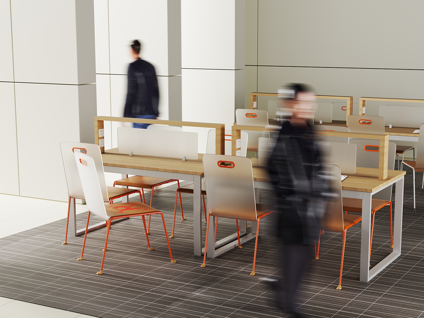 occupy a seat，library，Thermosensitive，chair，