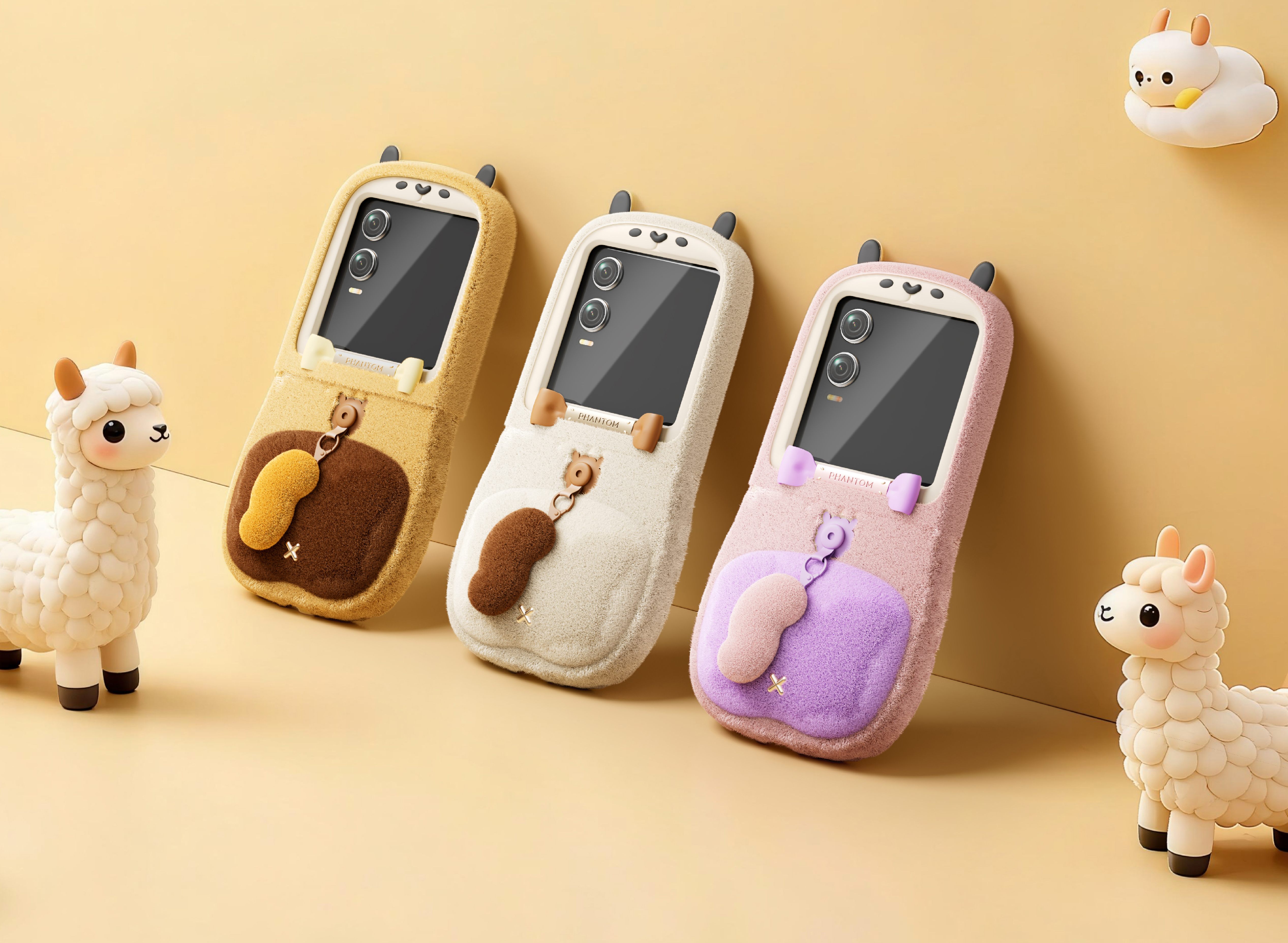 Mobile phone shell，interesting innovation，Folding mobile phone，Mobile phone case design，mobile phone，industrial design，product design，