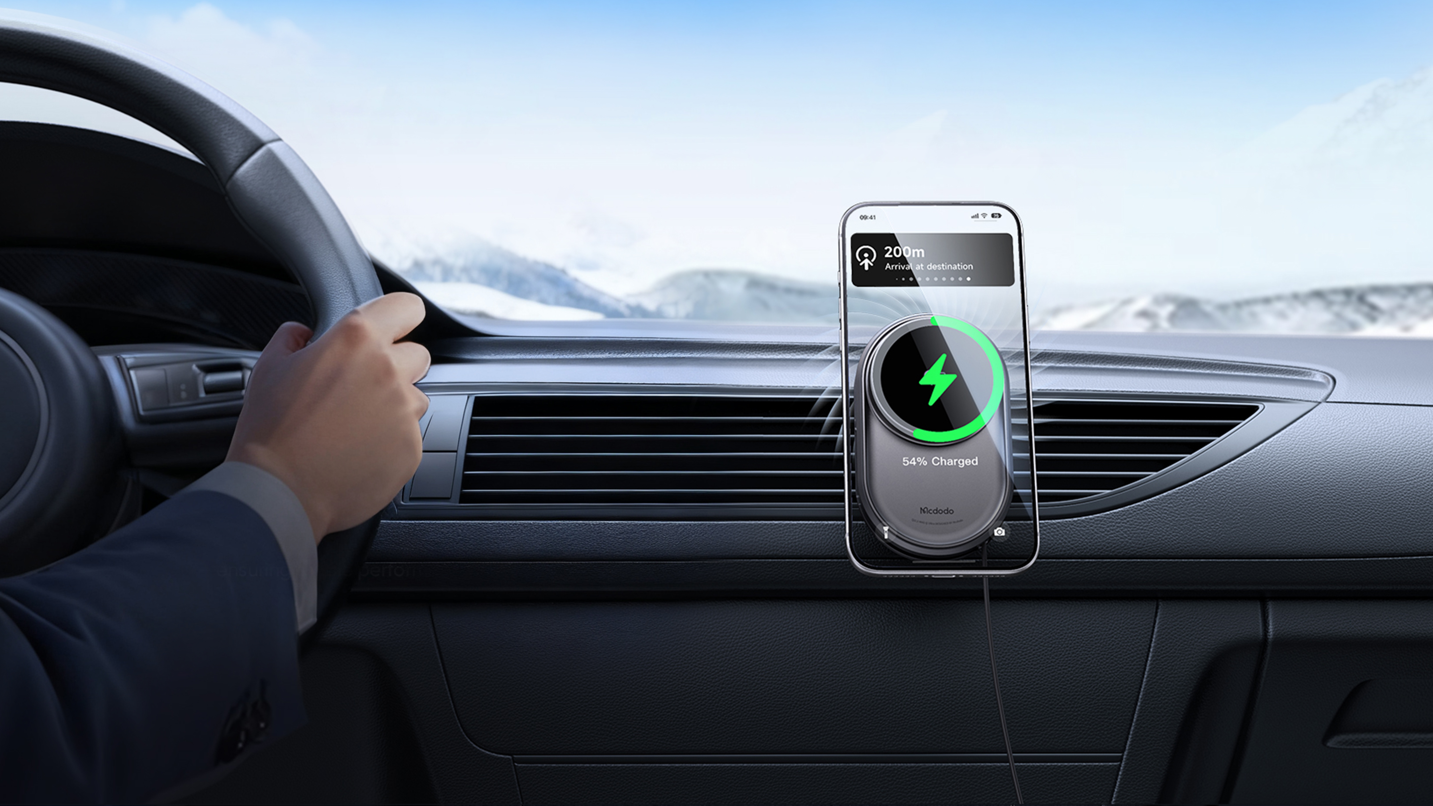 Qi2.2 wireless charging，TEC Semiconductor Active Cooling Technology，Telescopic cable module for retractable storage，Light interaction，Ultra-thin turbo fan，Robust new bracket，Compatible with Apple 17 fast charge，Family design，