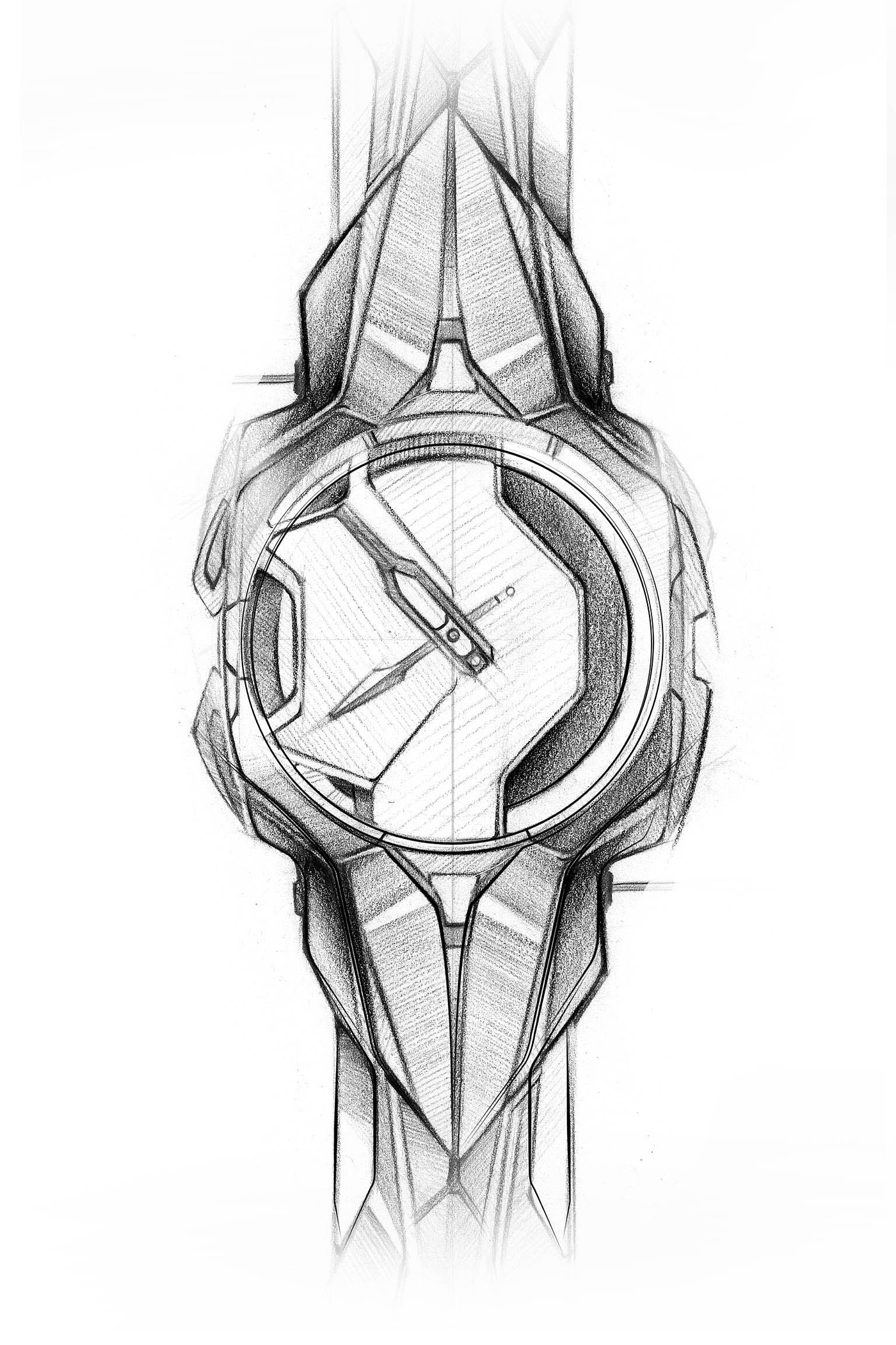 Hand drawn，