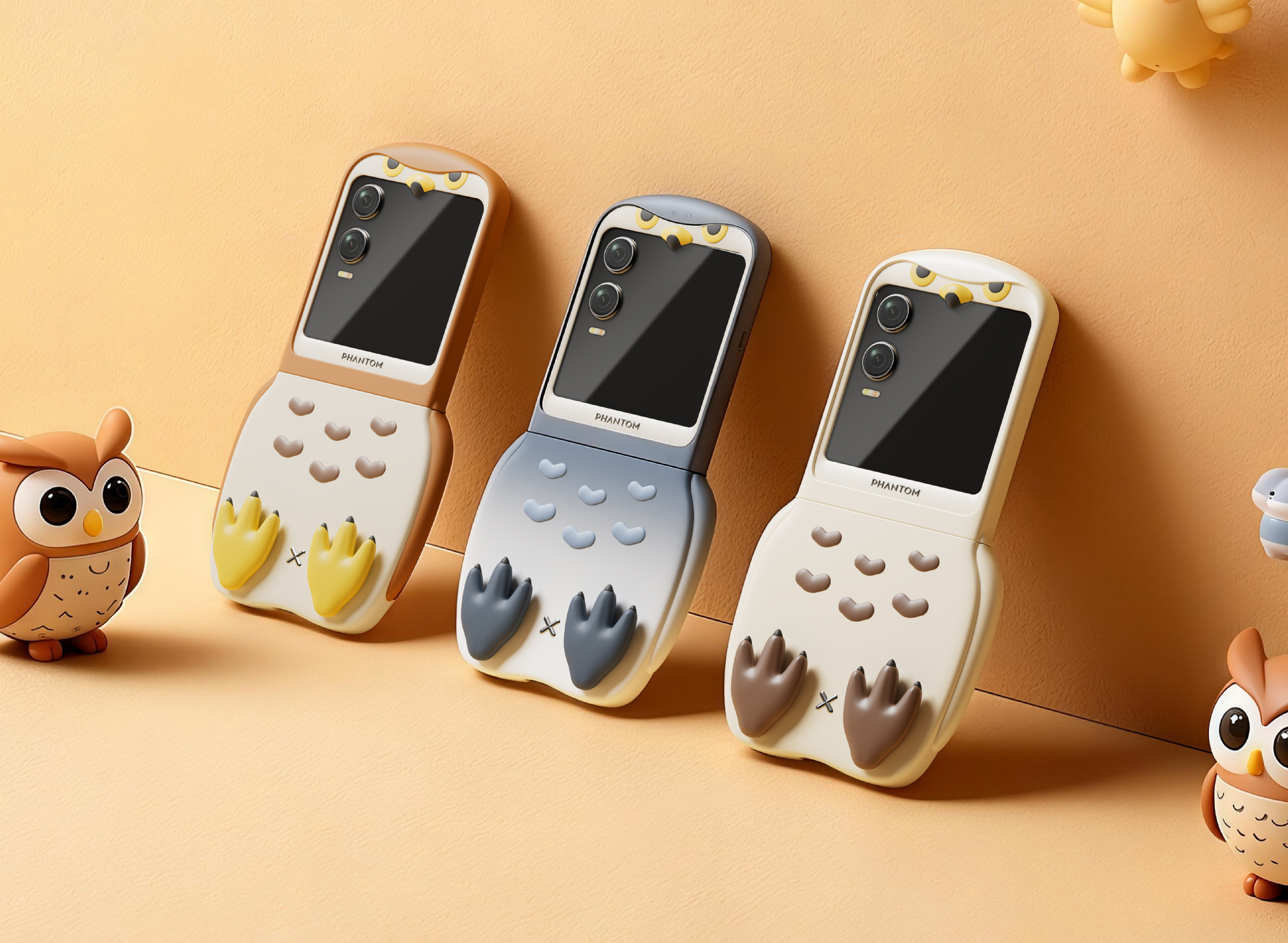 Mobile phone shell，interesting innovation，Folding mobile phone，Mobile phone case design，mobile phone，industrial design，product design，