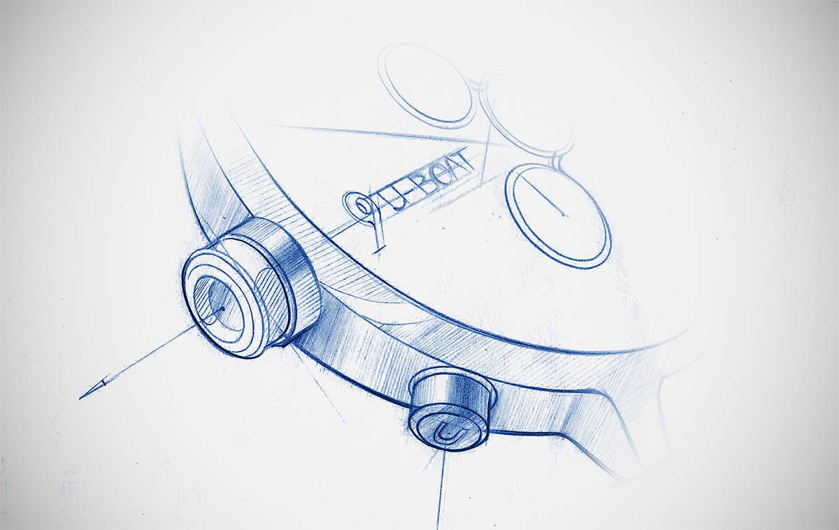 Hand drawn，