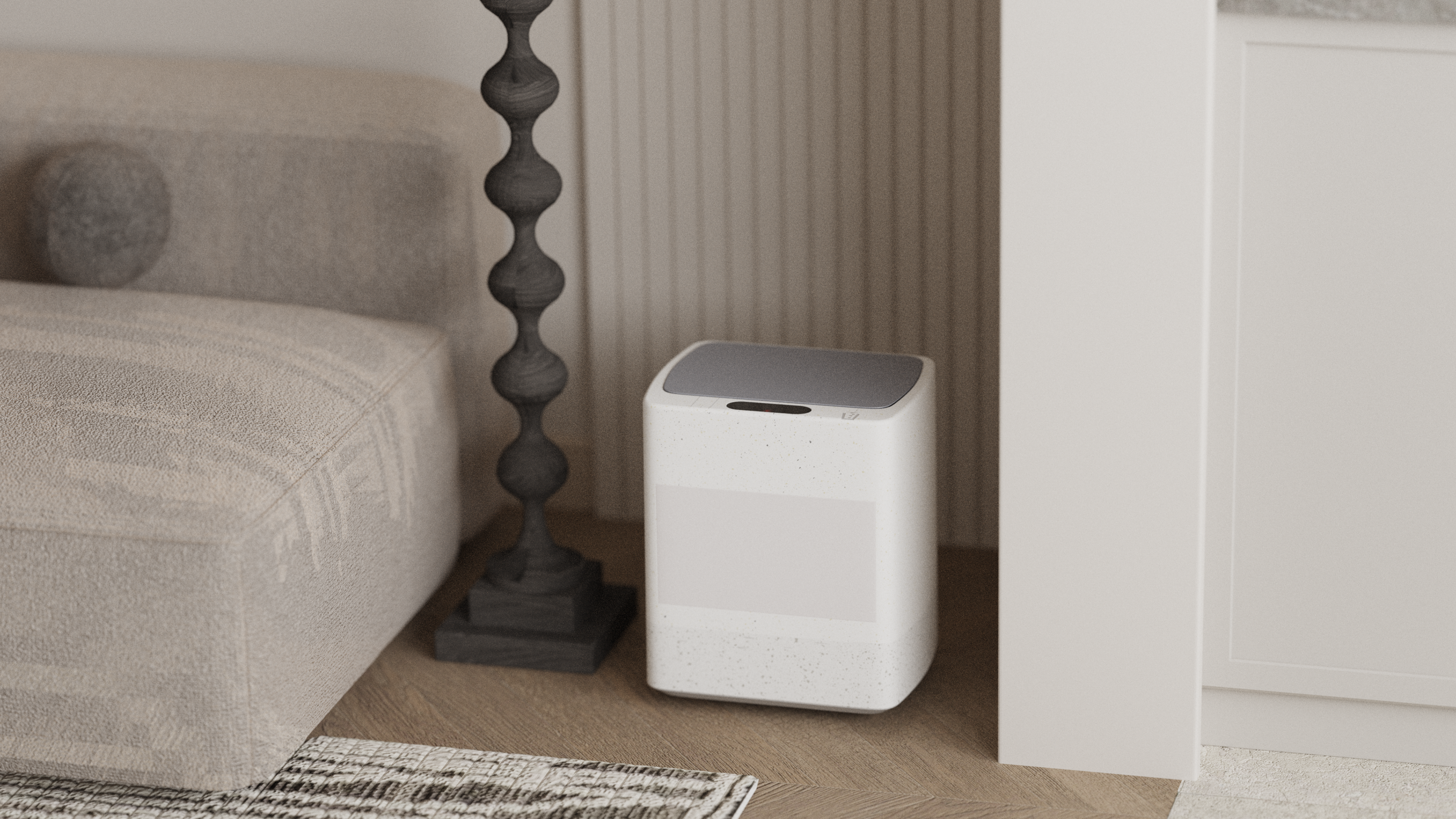 trash can，family，