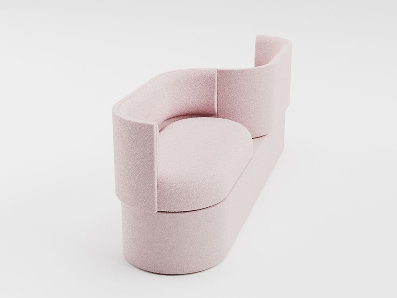 Public Space Furniture，Welfare Furniture，Tate Seat System，Here Now，Modular seat，