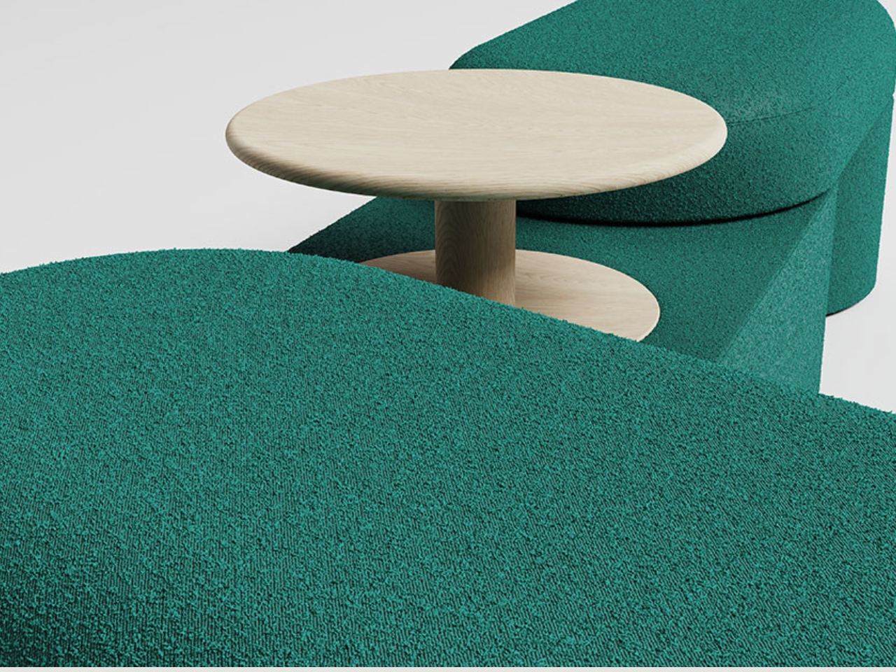 Public Space Furniture，Welfare Furniture，Tate Seat System，Here Now，Modular seat，