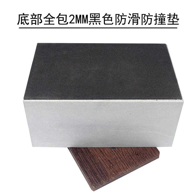 Cement tissue box，Drawer with wooden cover，industrial design，Original manufacturing，Fair faced concrete on the other side，