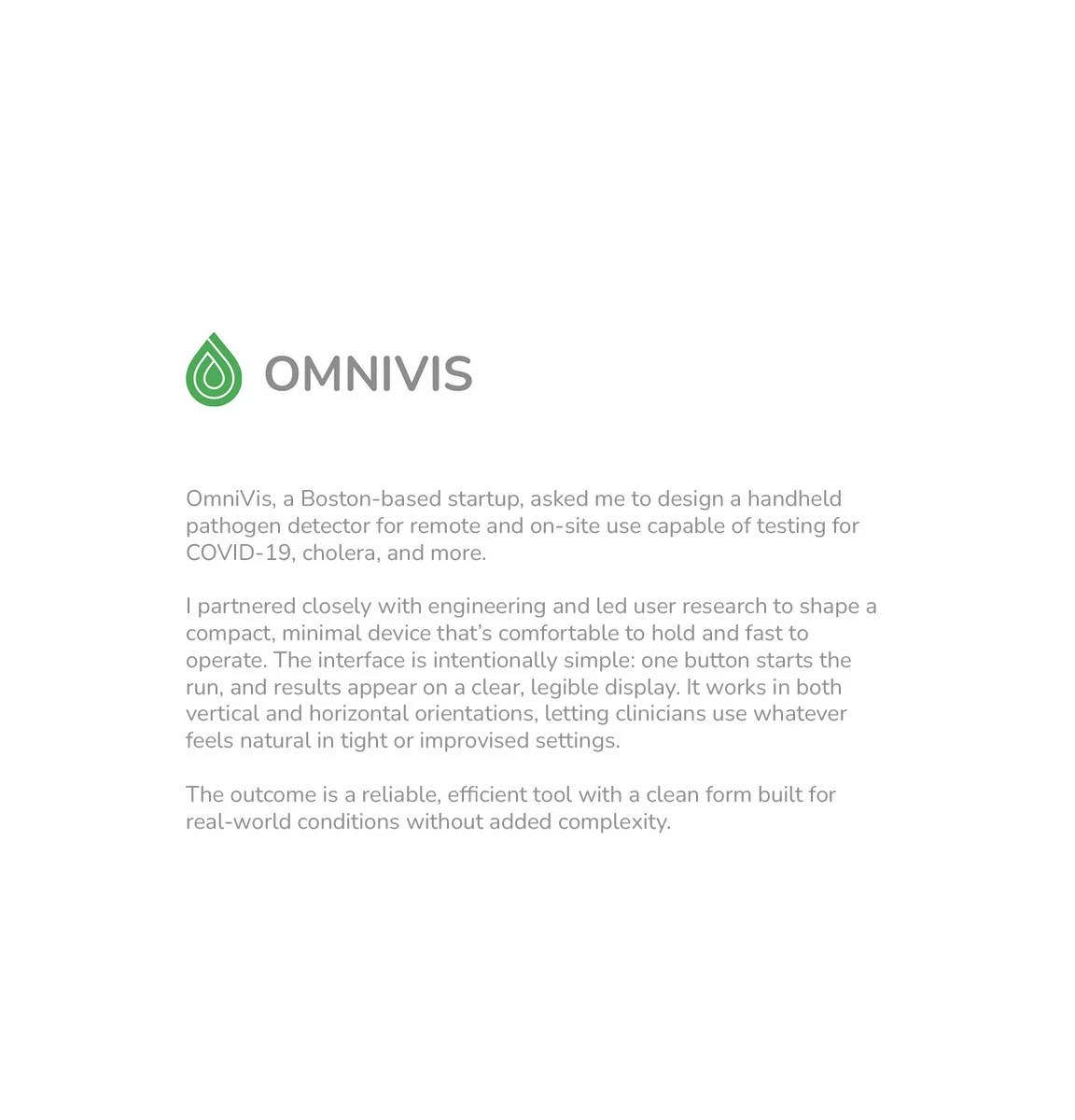 OmniVis，Handheld Pathogen Detector，Digital，Medical equipment，