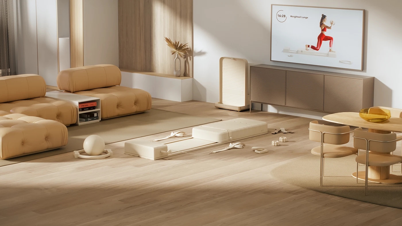 Pilata，Fitness tools，animation，3D art，