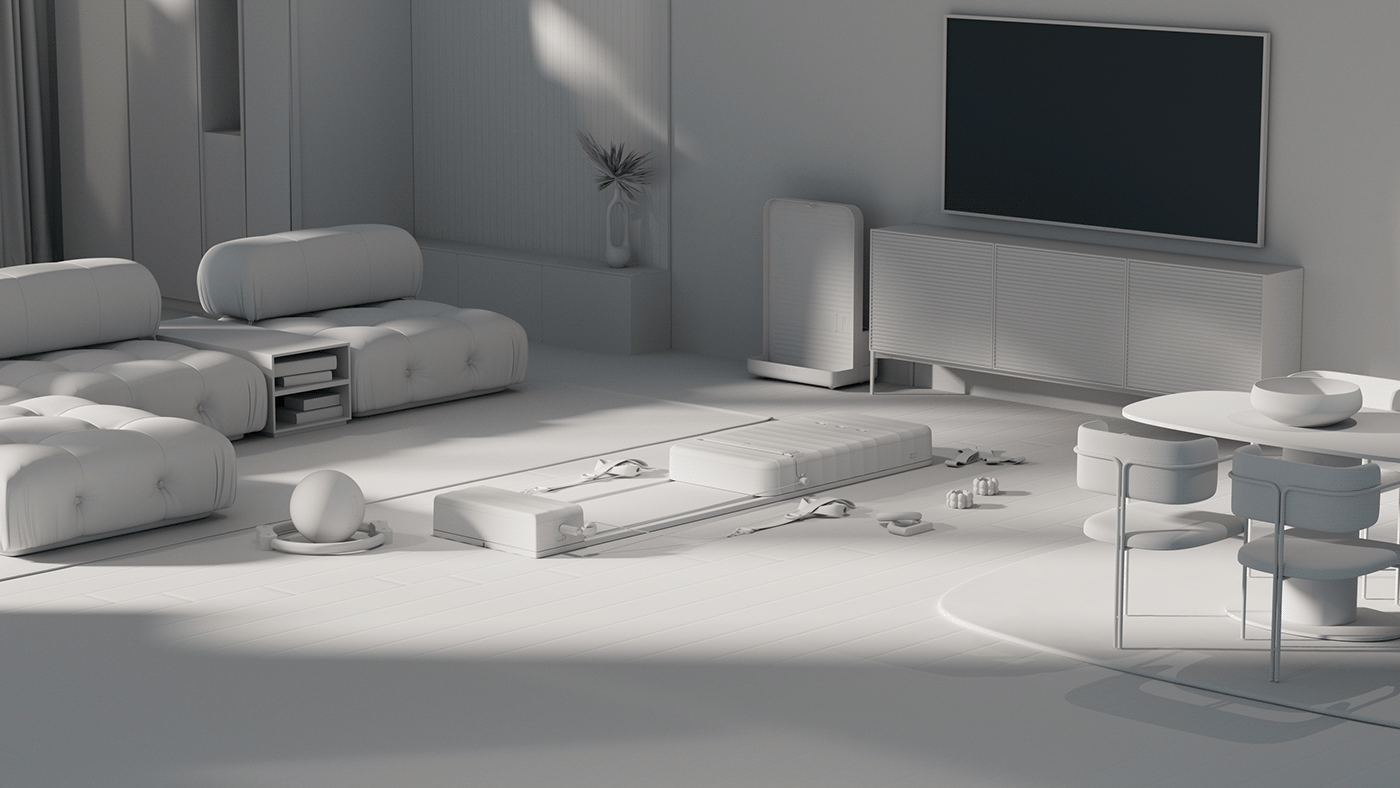 Pilata，Fitness tools，animation，3D art，