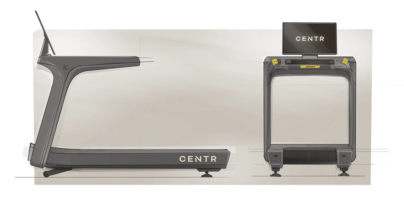 Treadmill，Fitness tools，originality，CENTR，