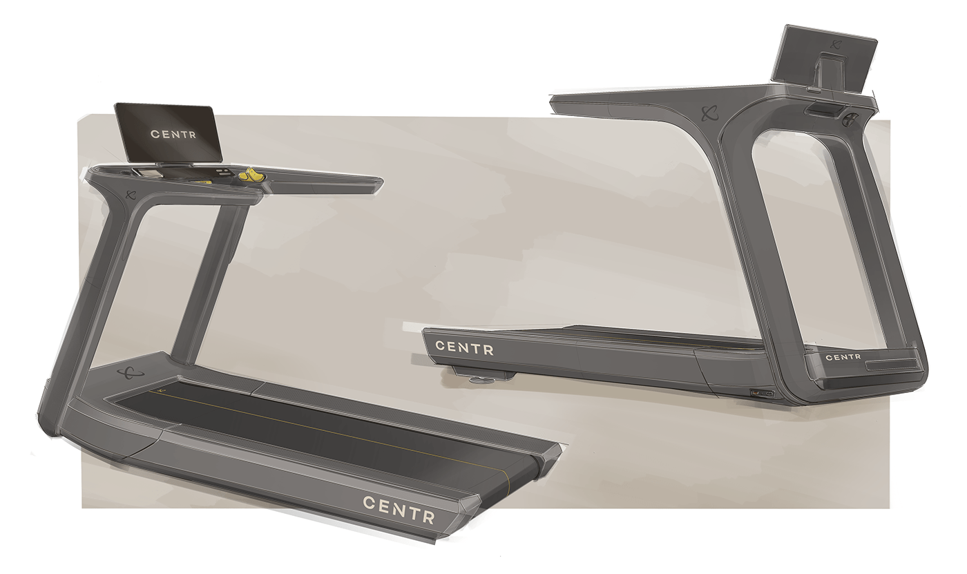 Treadmill，Fitness tools，originality，CENTR，