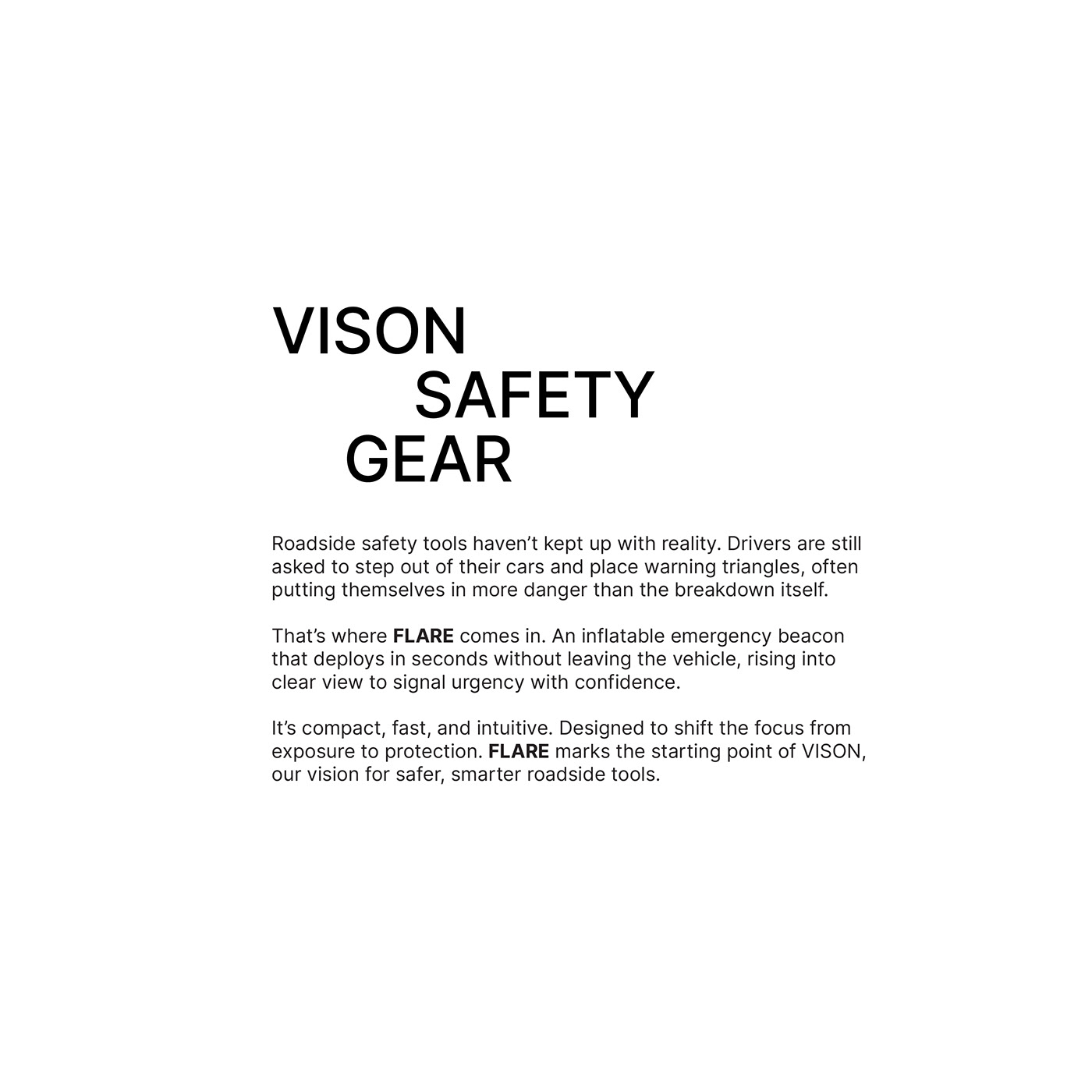 Road Safety Tools，view，tool，FLARE，