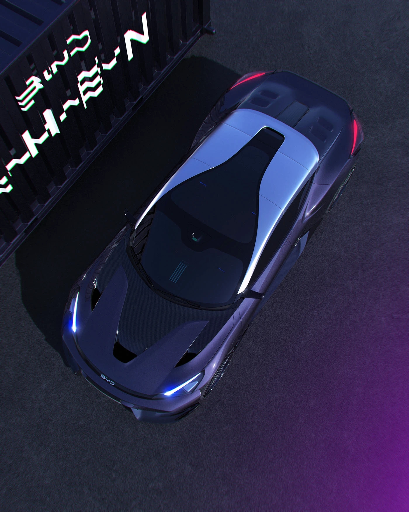 automobile，Sports car，BYD ZHEN，BYD，