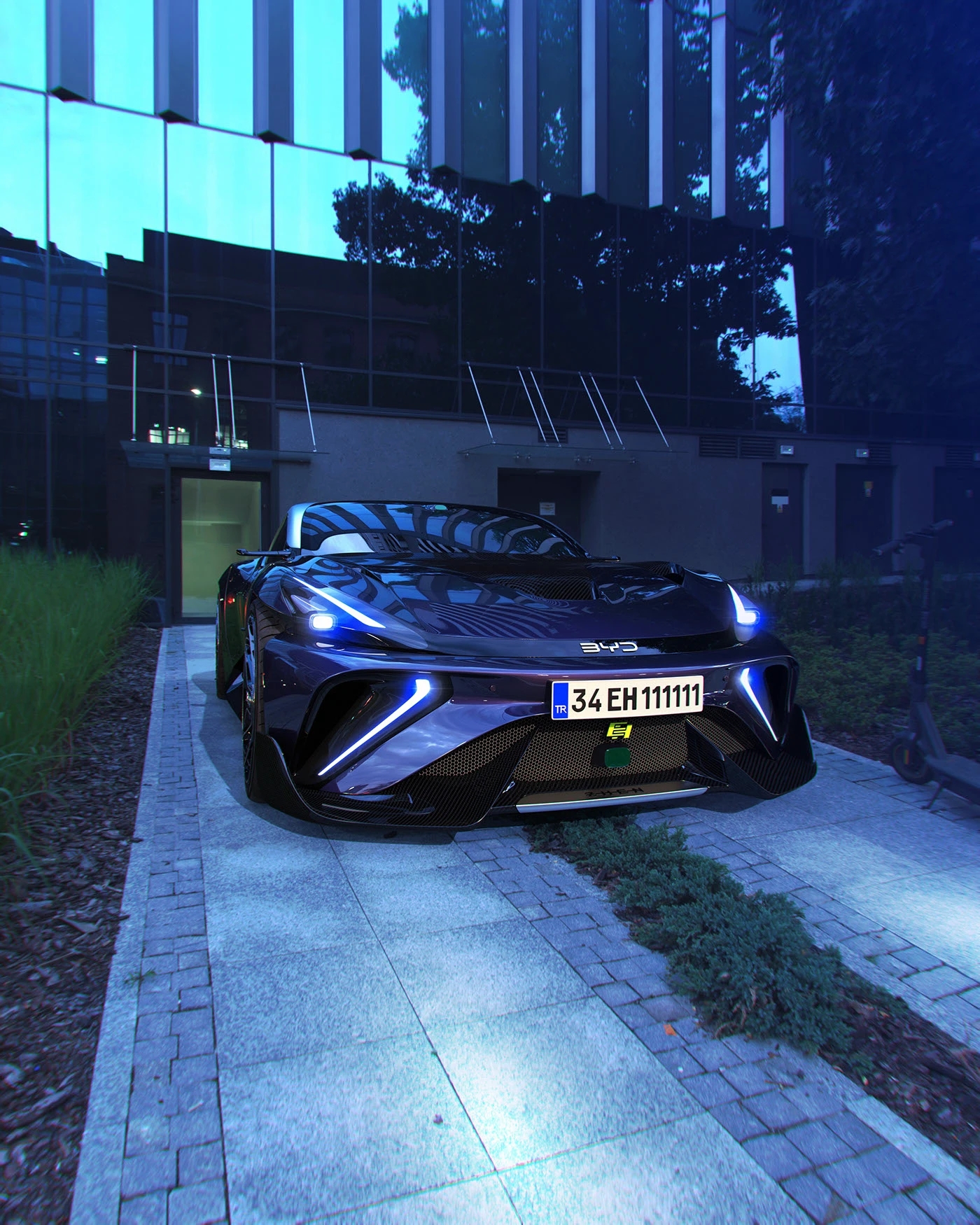 automobile，Sports car，BYD ZHEN，BYD，