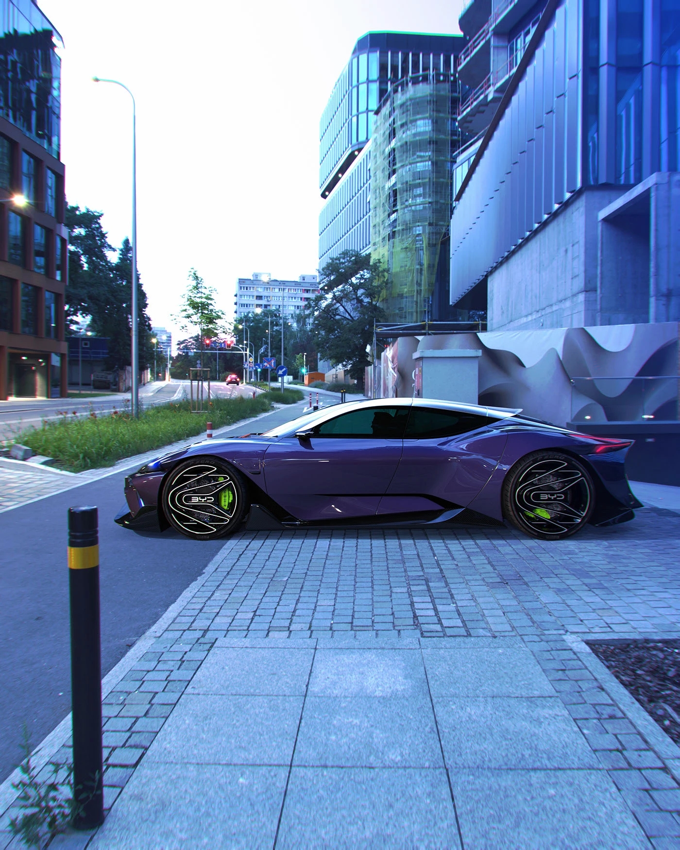 automobile，Sports car，BYD ZHEN，BYD，