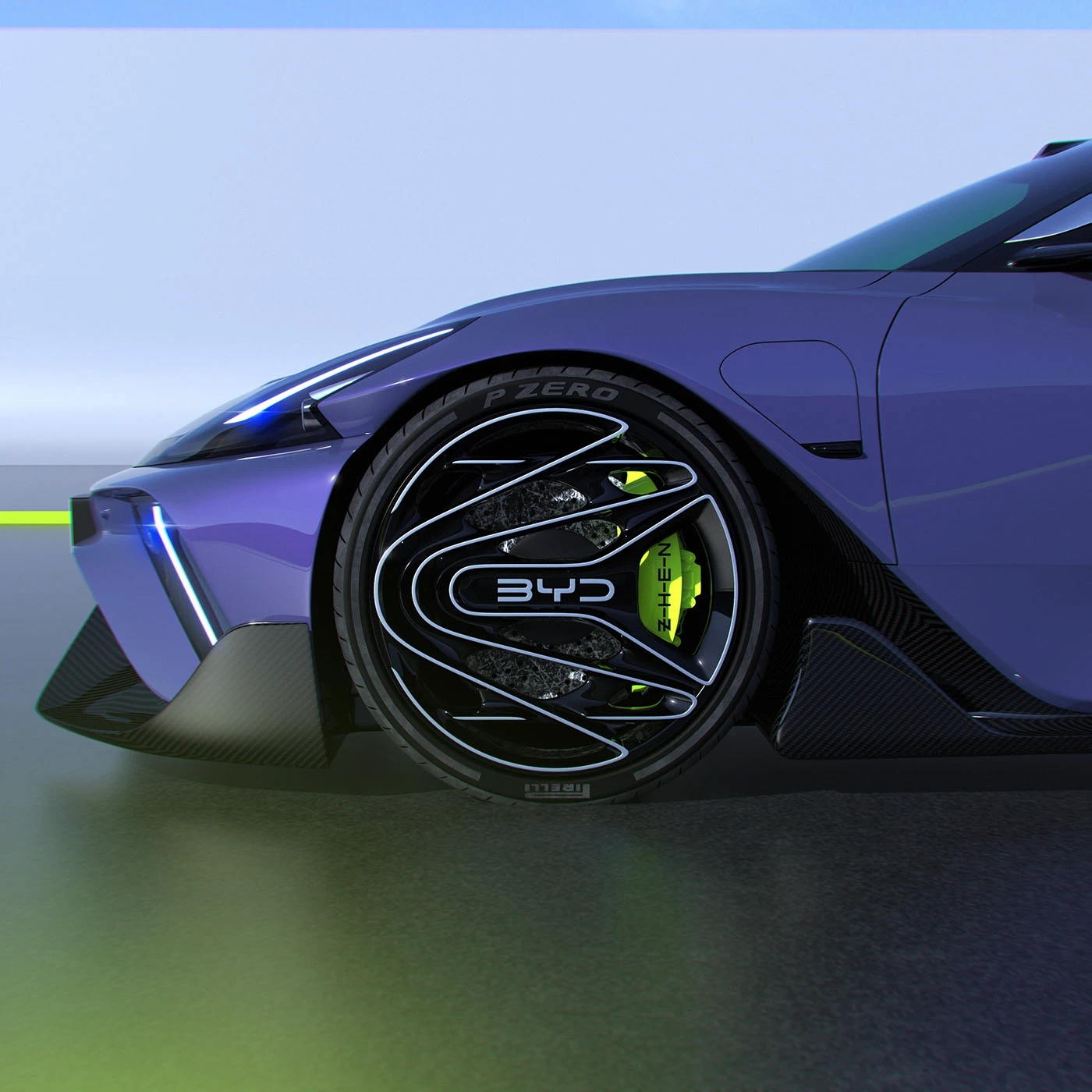 automobile，Sports car，BYD ZHEN，BYD，