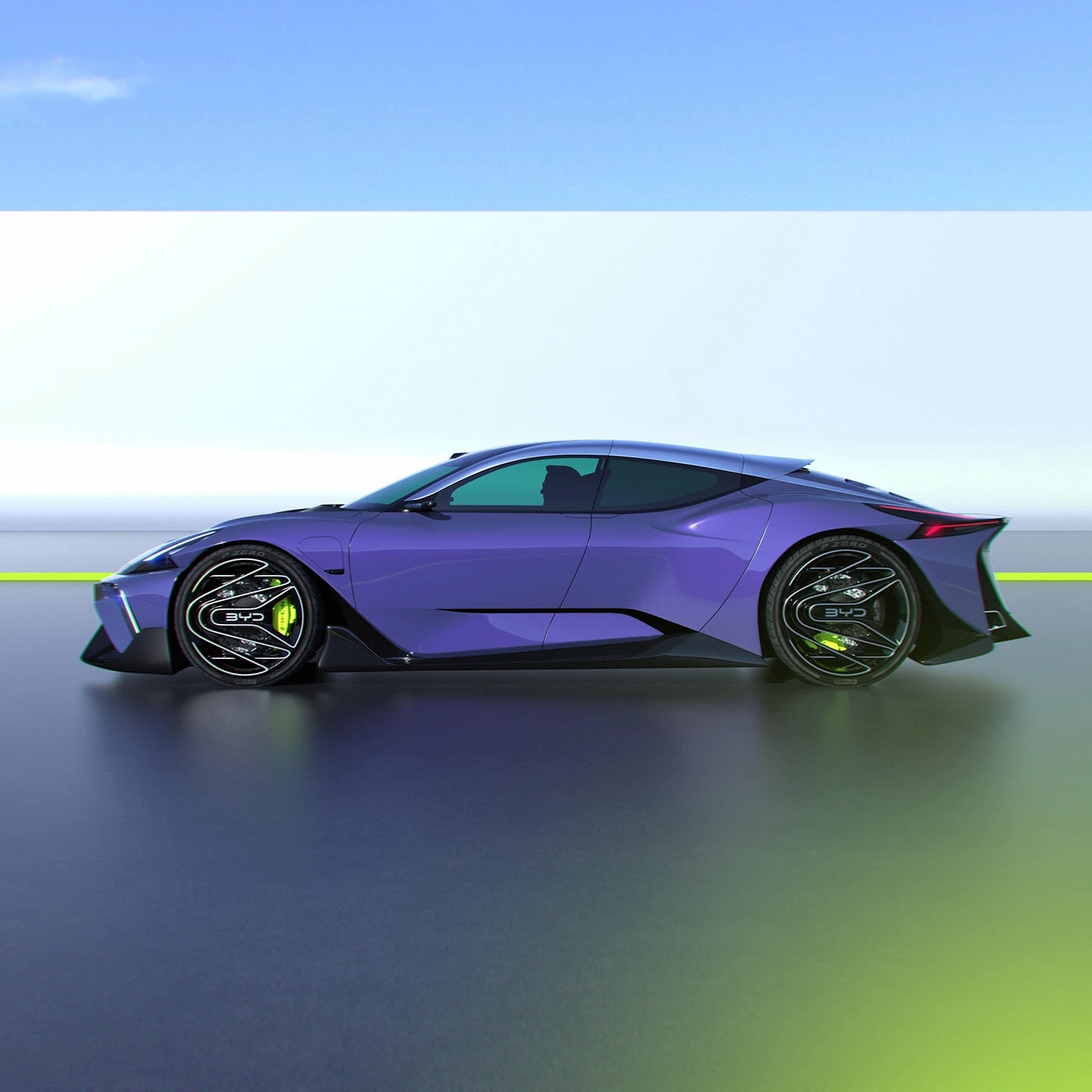 automobile，Sports car，BYD ZHEN，BYD，