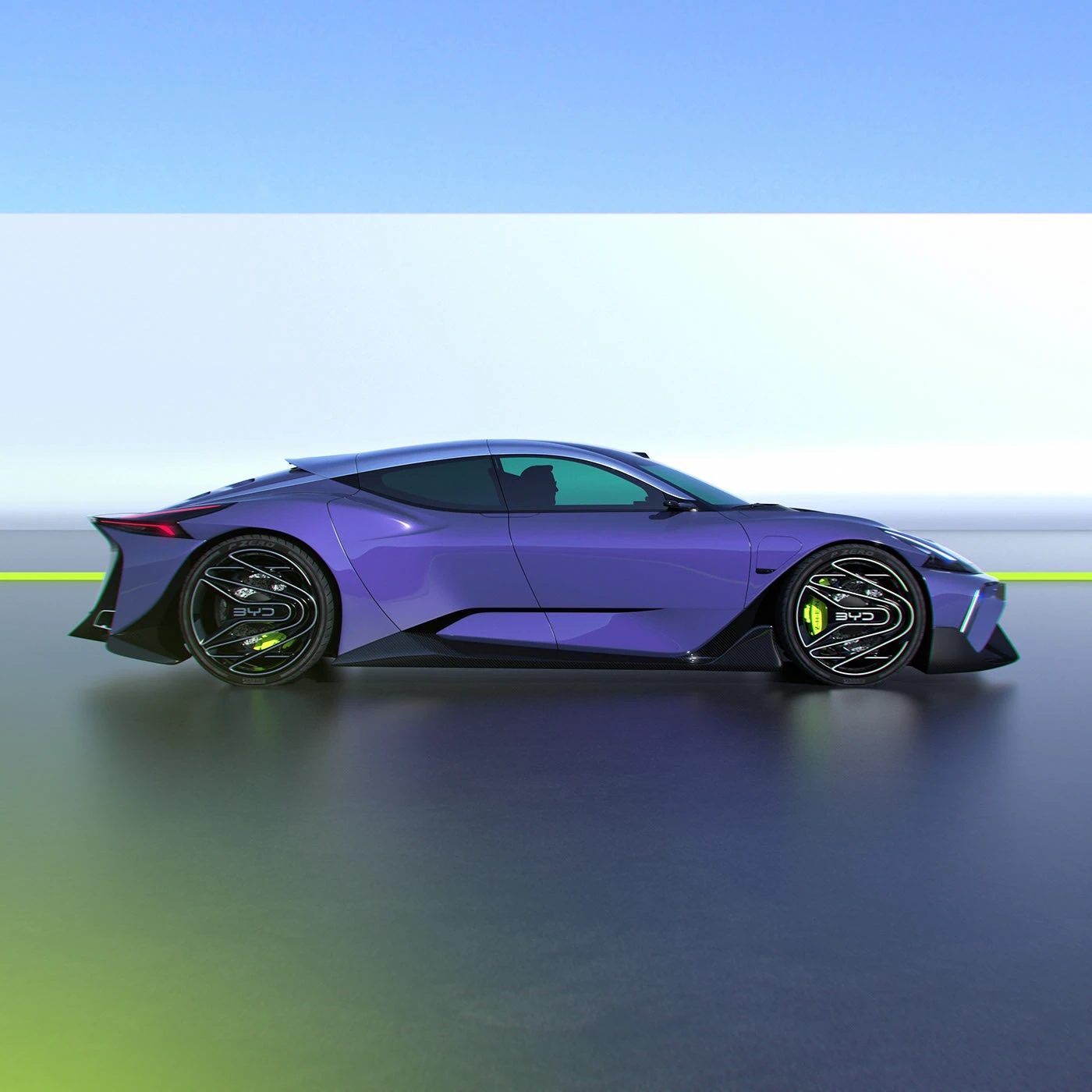 automobile，Sports car，BYD ZHEN，BYD，