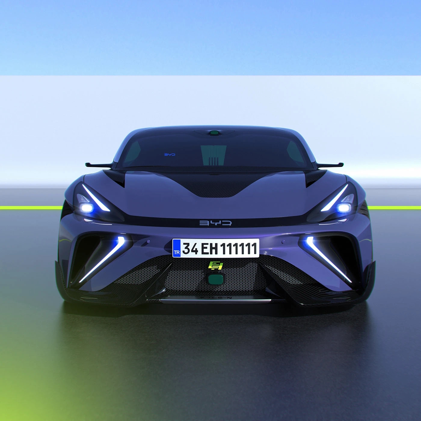 automobile，Sports car，BYD ZHEN，BYD，